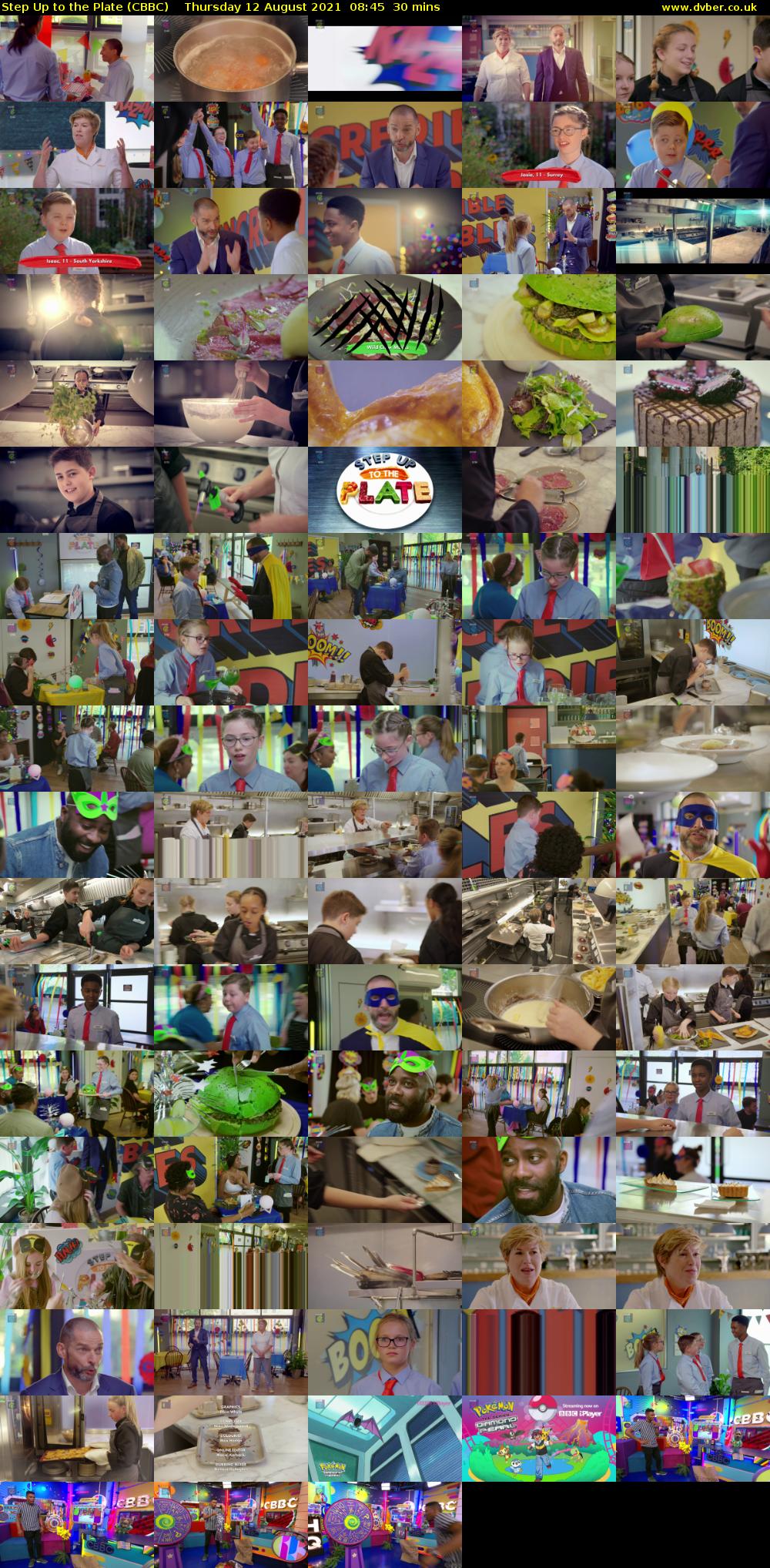 Step Up to the Plate (CBBC) Thursday 12 August 2021 08:45 - 09:15