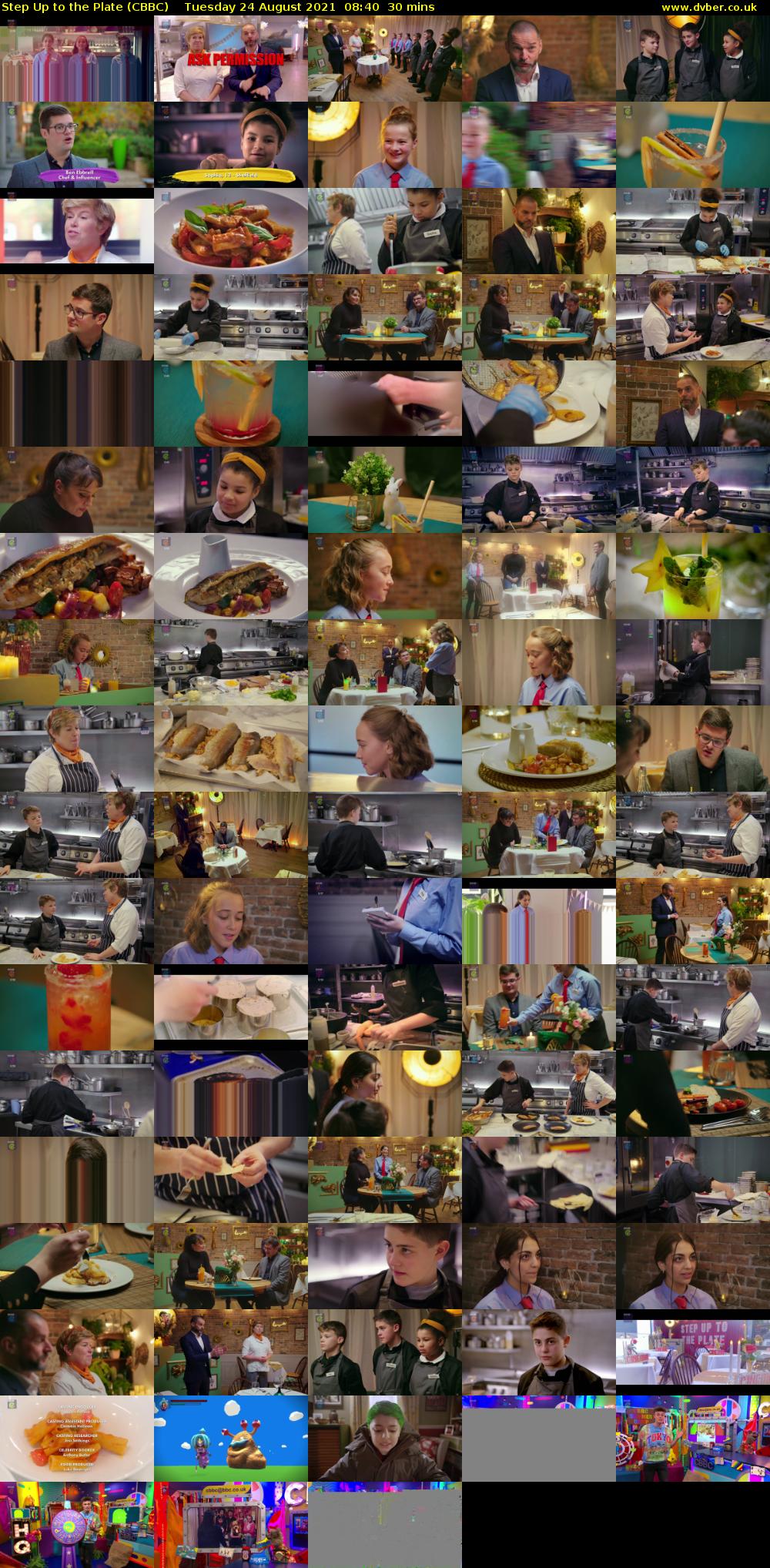 Step Up to the Plate (CBBC) Tuesday 24 August 2021 08:40 - 09:10