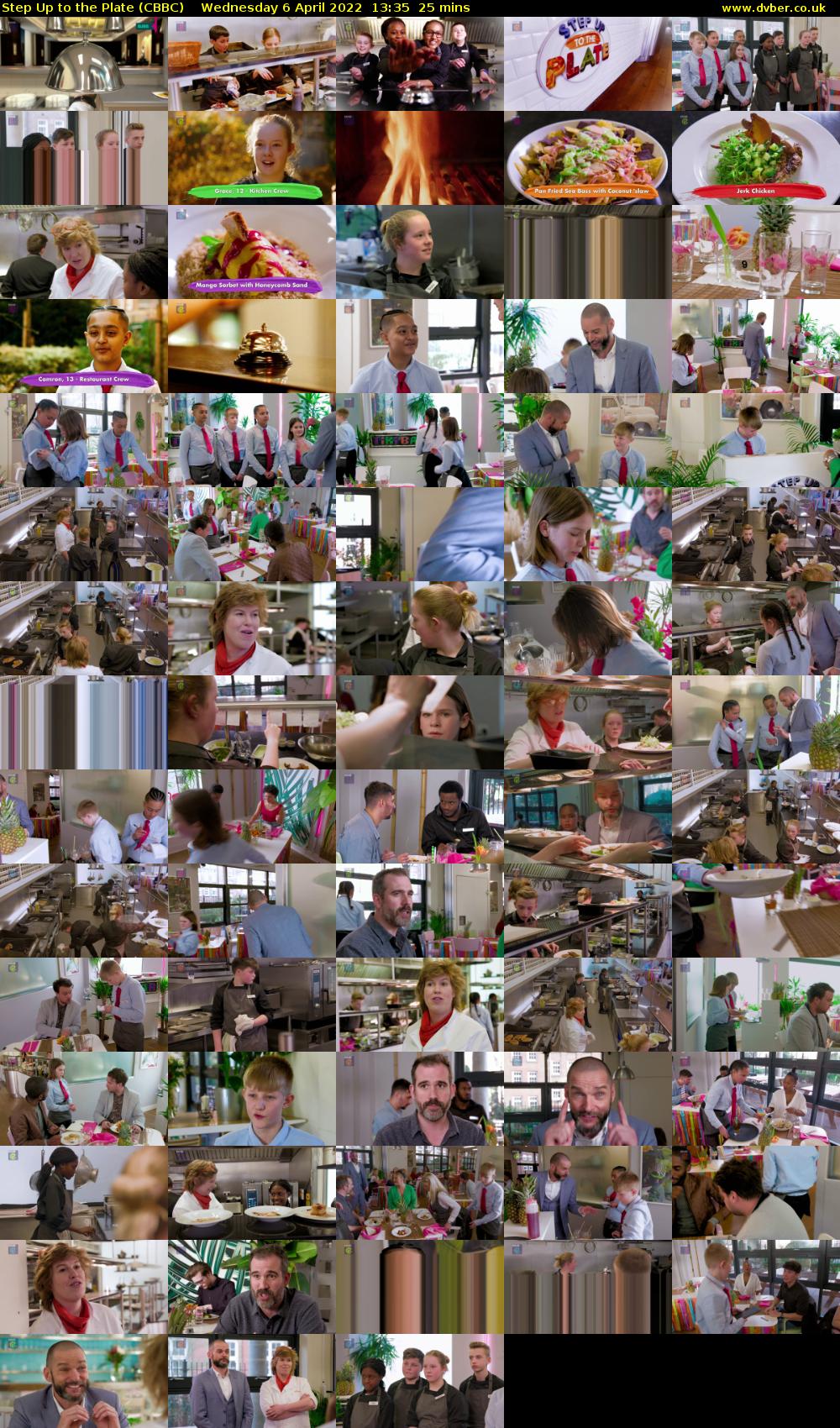 Step Up to the Plate (CBBC) Wednesday 6 April 2022 13:35 - 14:00