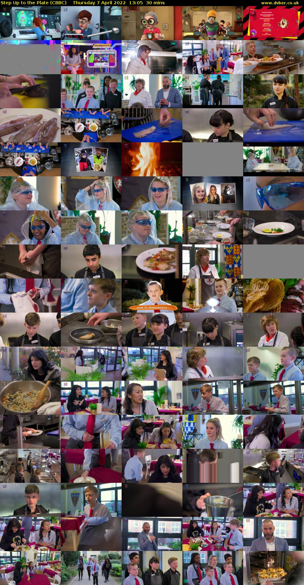 Step Up to the Plate (CBBC) Thursday 7 April 2022 13:05 - 13:35