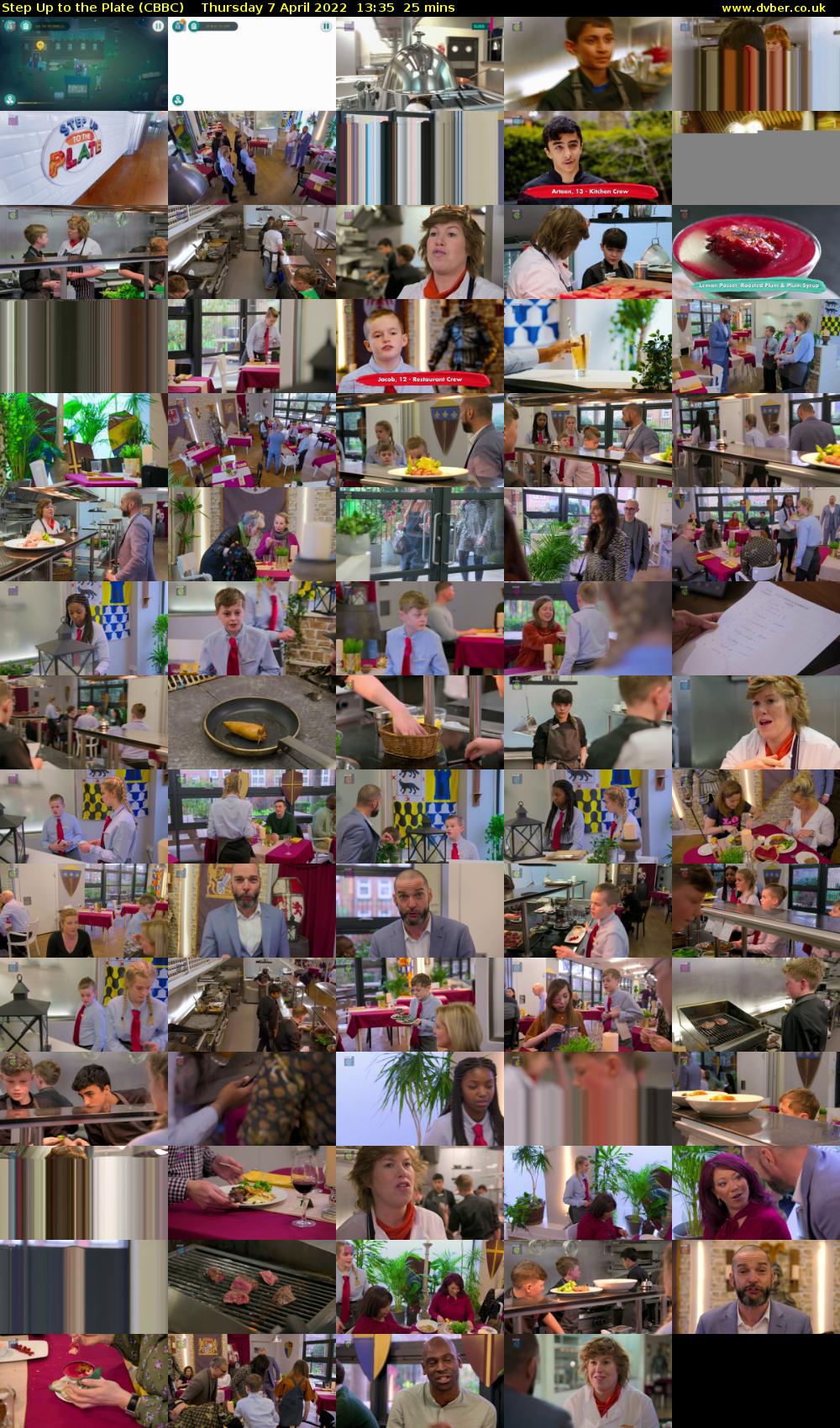 Step Up to the Plate (CBBC) Thursday 7 April 2022 13:35 - 14:00