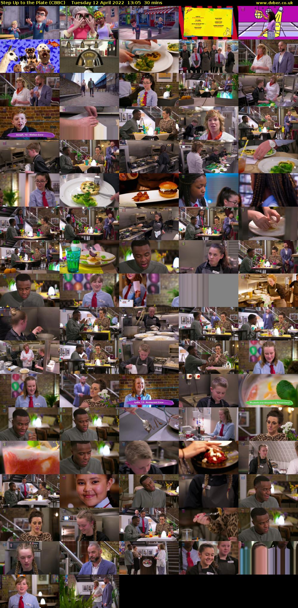 Step Up to the Plate (CBBC) Tuesday 12 April 2022 13:05 - 13:35