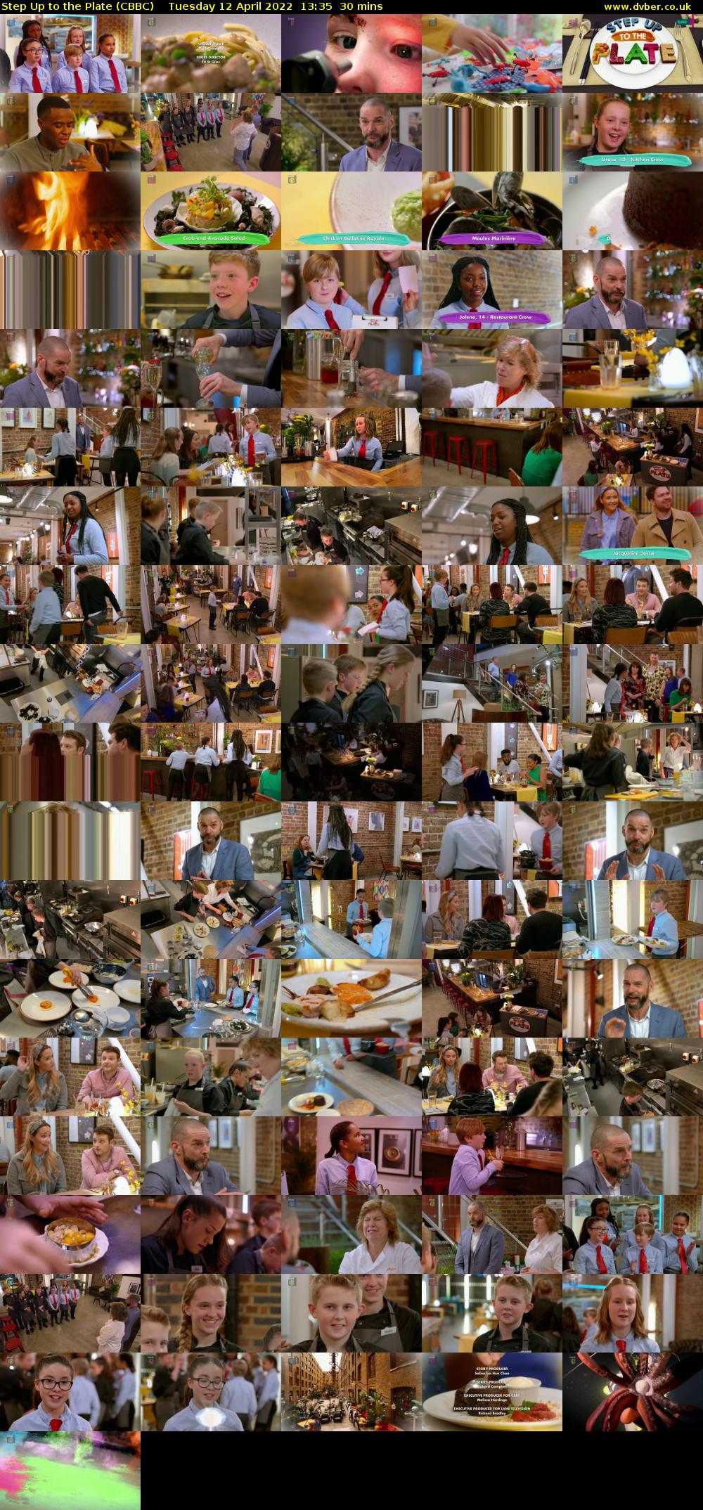 Step Up to the Plate (CBBC) Tuesday 12 April 2022 13:35 - 14:05