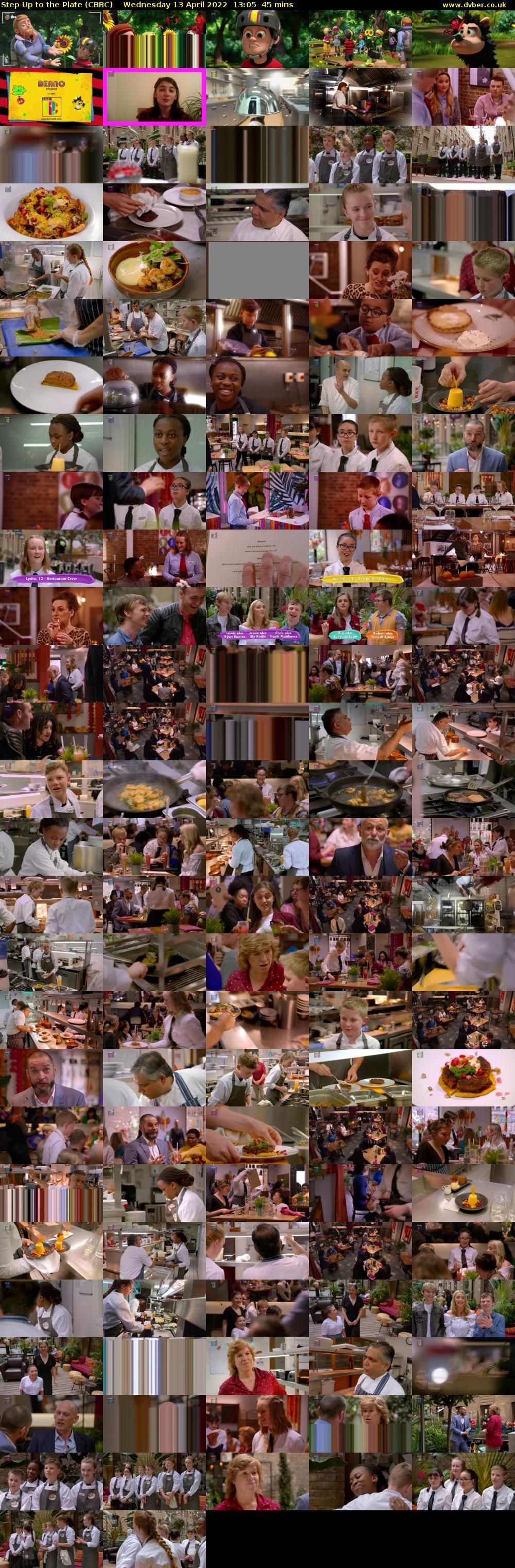 Step Up to the Plate (CBBC) Wednesday 13 April 2022 13:05 - 13:50