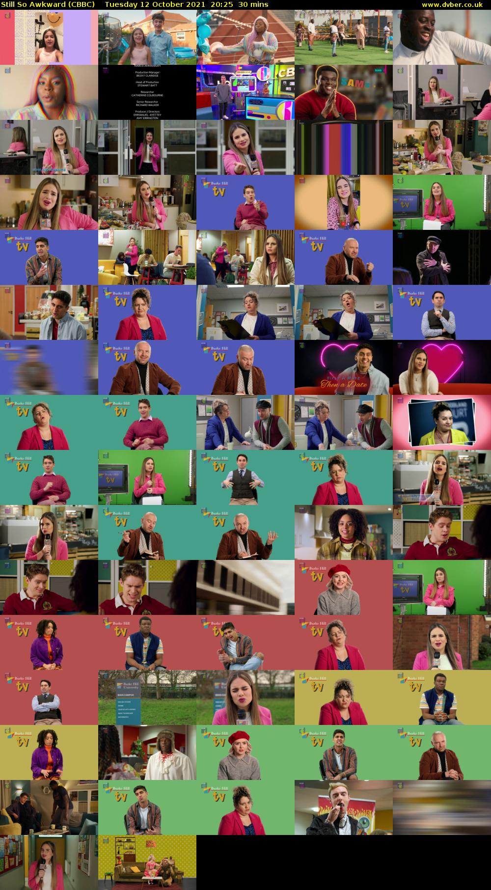 Still So Awkward (CBBC) Tuesday 12 October 2021 20:25 - 20:55