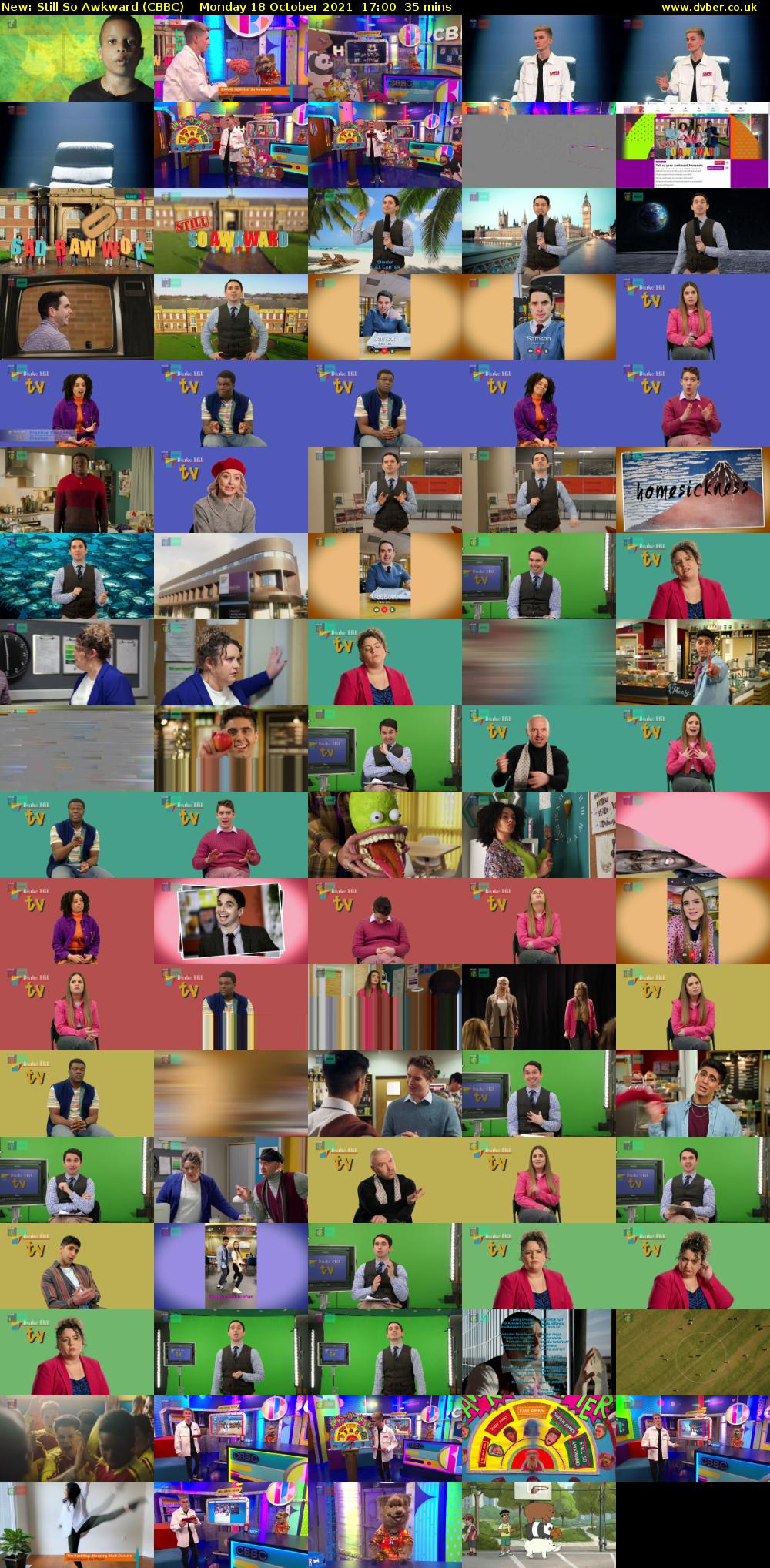 Still So Awkward (CBBC) Monday 18 October 2021 17:00 - 17:35