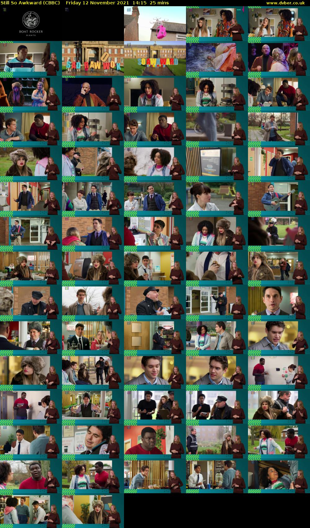 Still So Awkward (CBBC) Friday 12 November 2021 14:15 - 14:40