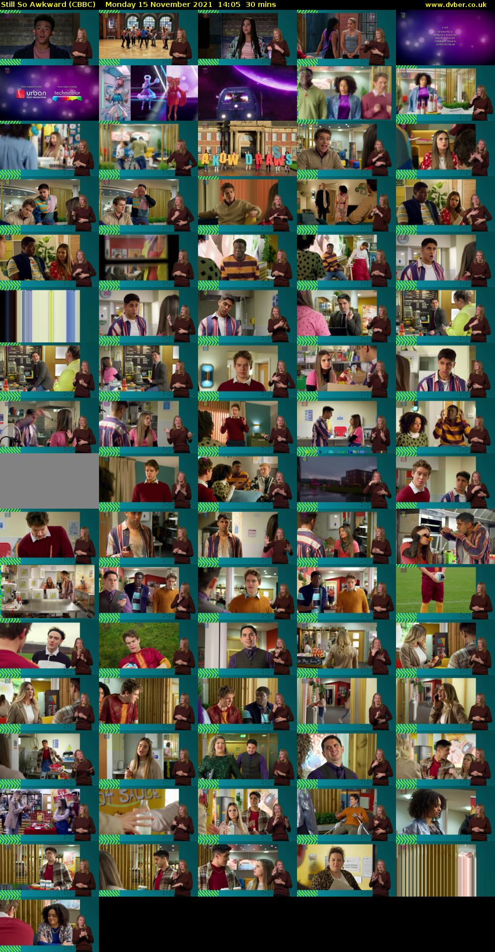 Still So Awkward (CBBC) Monday 15 November 2021 14:05 - 14:35
