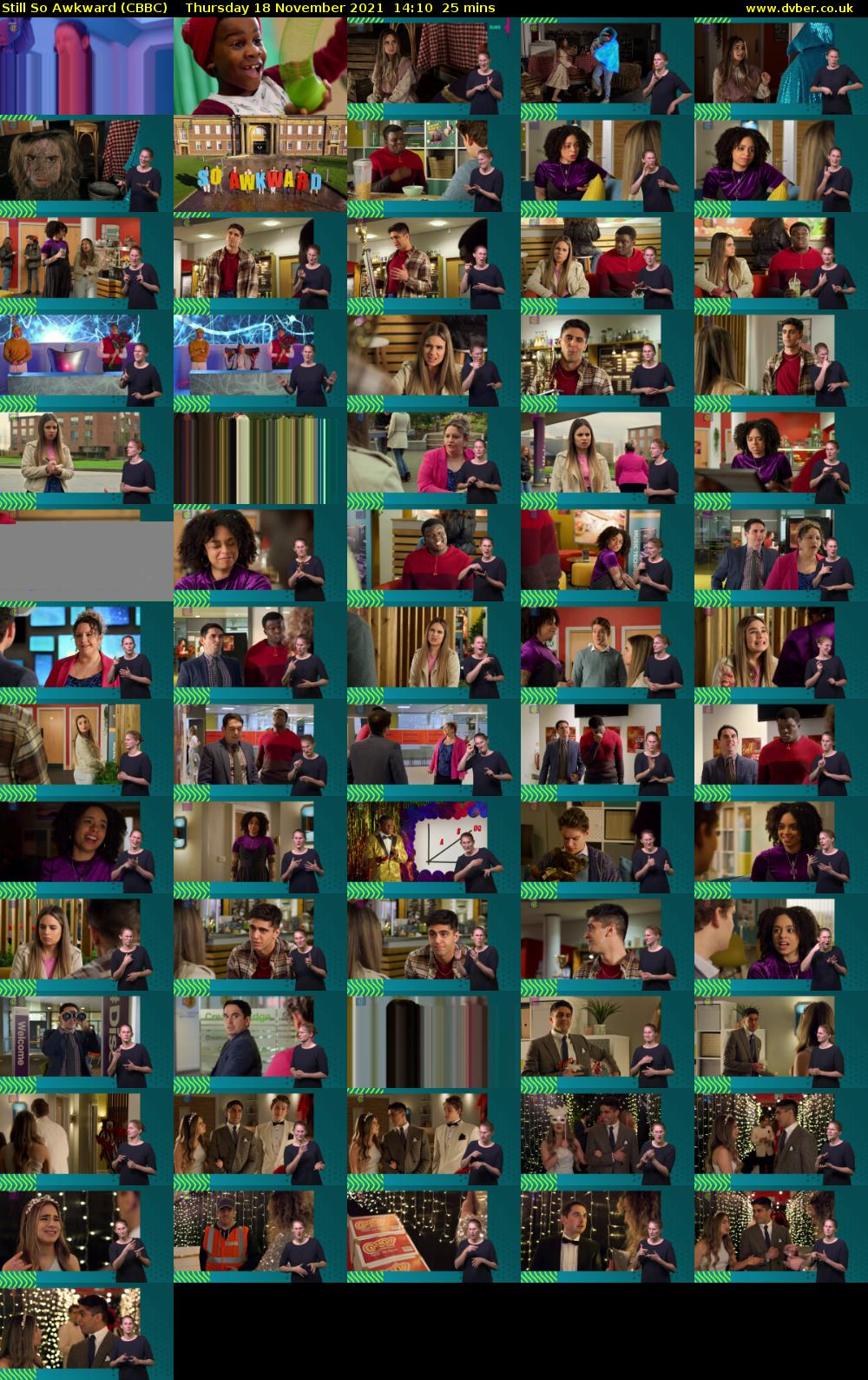 Still So Awkward (CBBC) Thursday 18 November 2021 14:10 - 14:35