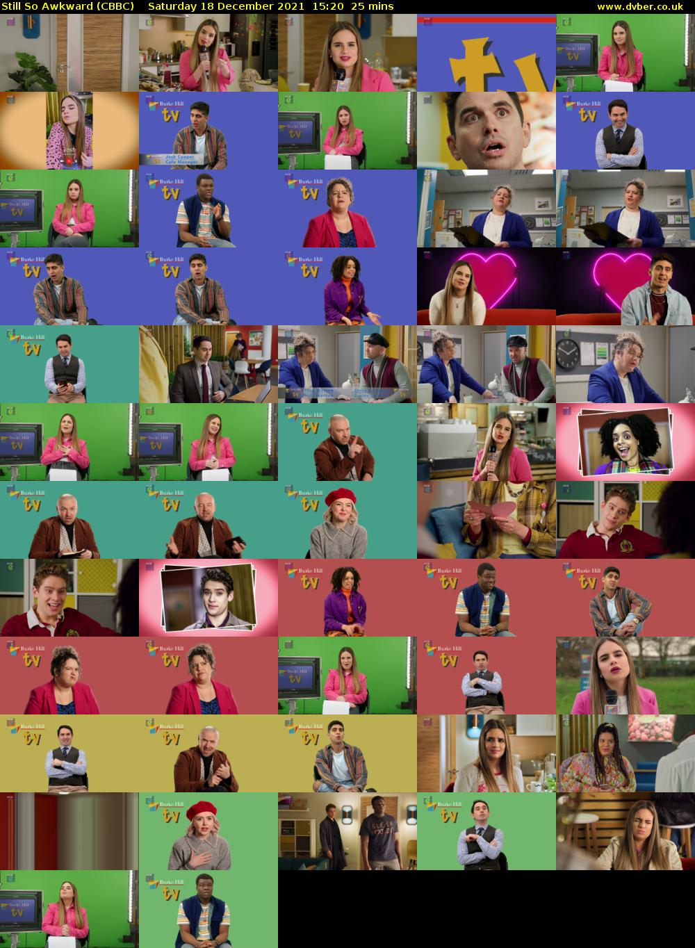 Still So Awkward (CBBC) Saturday 18 December 2021 15:20 - 15:45