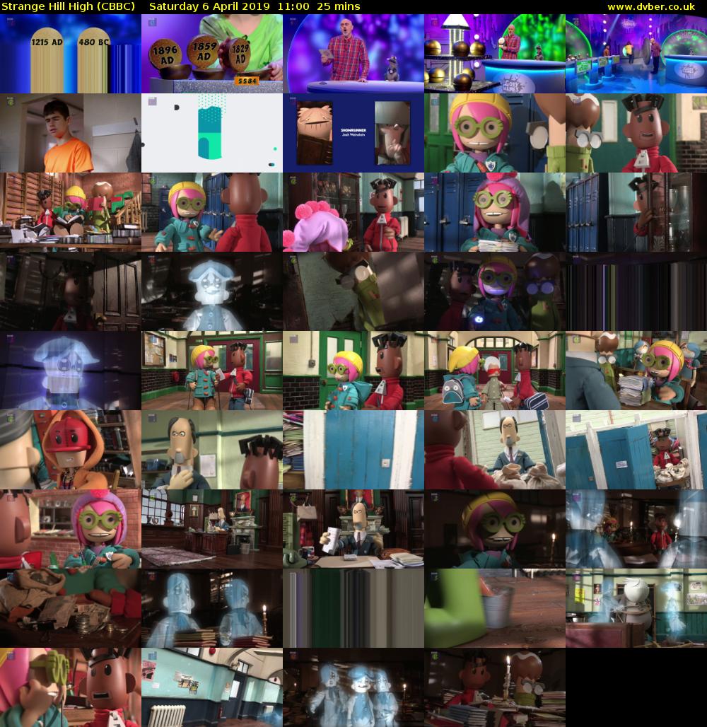 Strange Hill High (CBBC) Saturday 6 April 2019 11:00 - 11:25