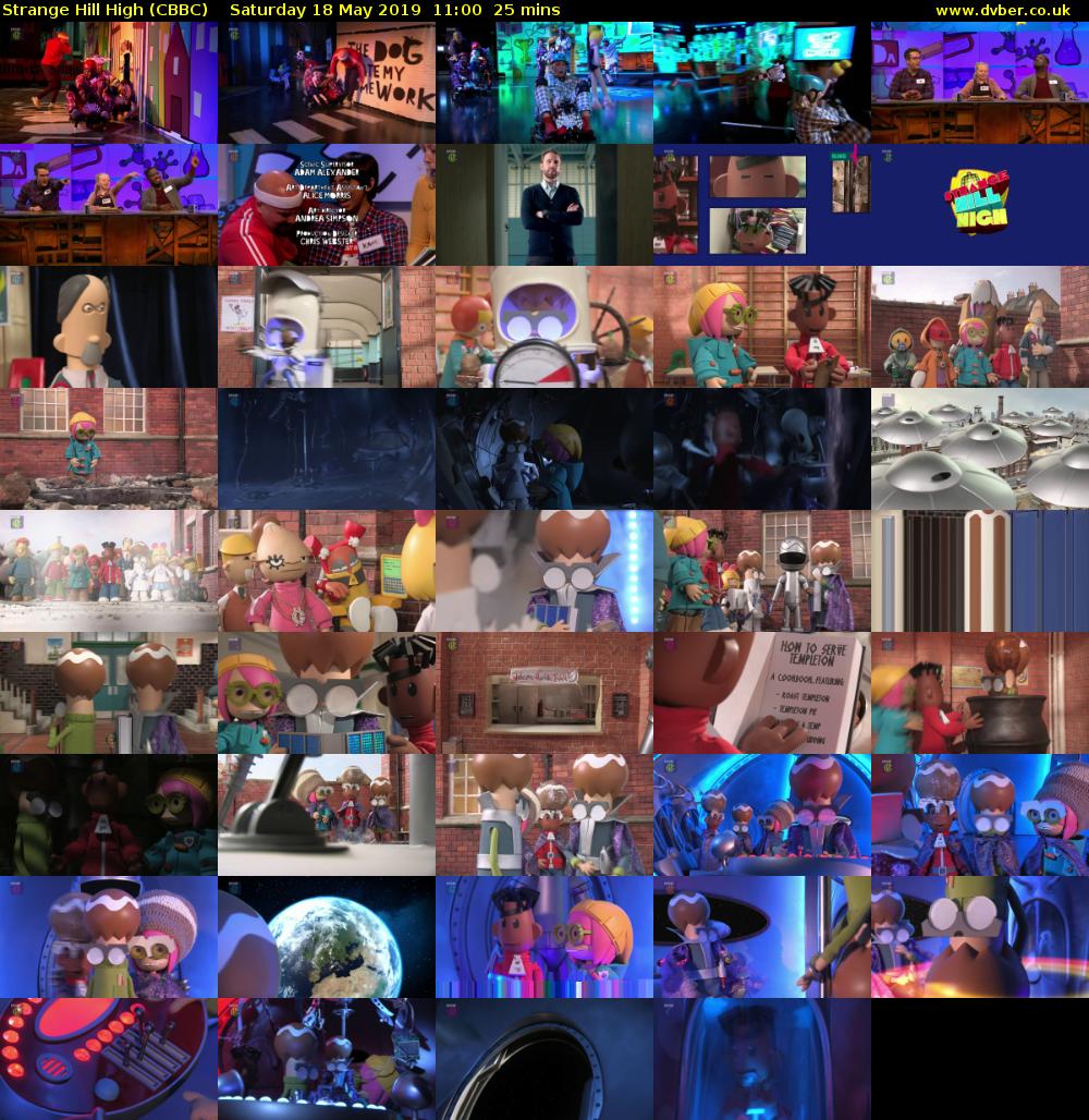 Strange Hill High (CBBC) Saturday 18 May 2019 11:00 - 11:25