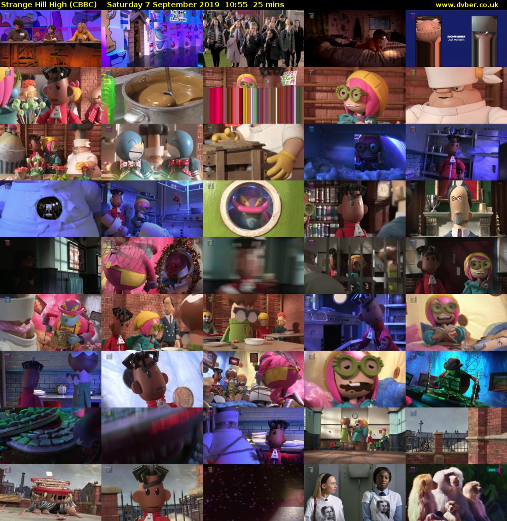 Strange Hill High (CBBC) Saturday 7 September 2019 10:55 - 11:20