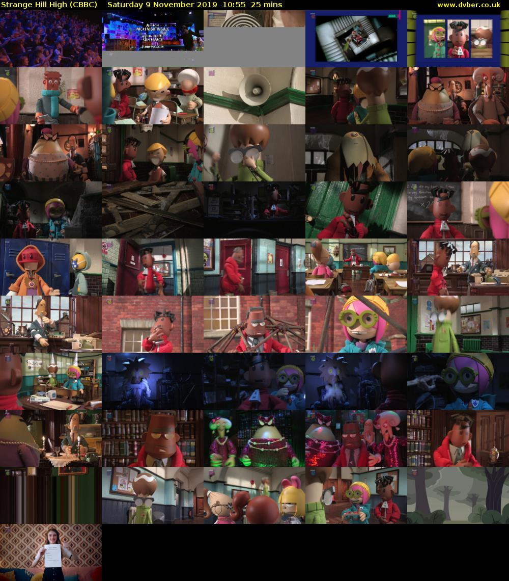 Strange Hill High (CBBC) Saturday 9 November 2019 10:55 - 11:20
