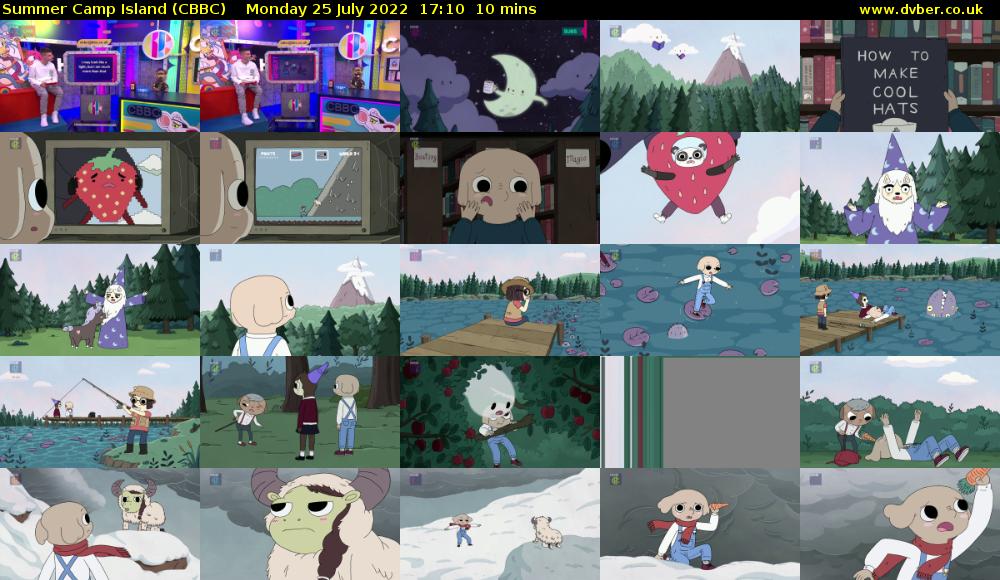 Summer Camp Island (CBBC) Monday 25 July 2022 17:10 - 17:20