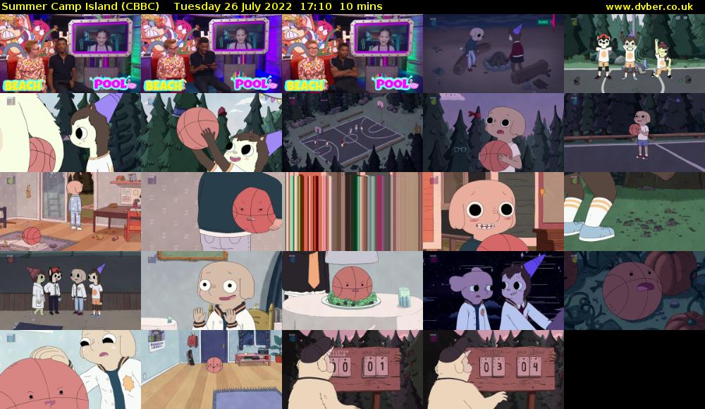 Summer Camp Island (CBBC) Tuesday 26 July 2022 17:10 - 17:20