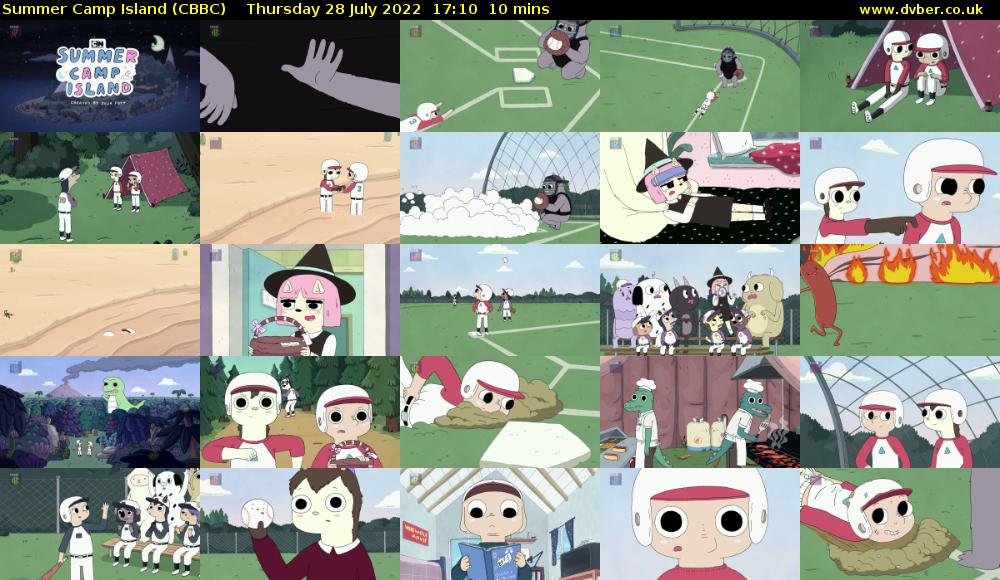 Summer Camp Island (CBBC) Thursday 28 July 2022 17:10 - 17:20