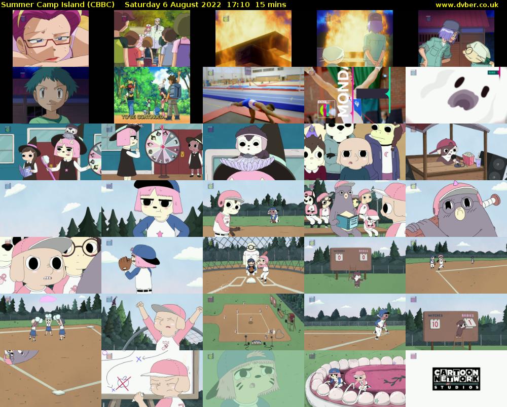 Summer Camp Island (CBBC) Saturday 6 August 2022 17:10 - 17:25