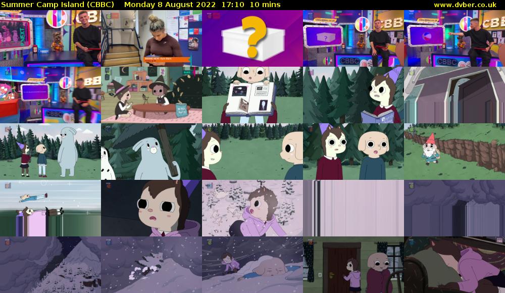 Summer Camp Island (CBBC) Monday 8 August 2022 17:10 - 17:20