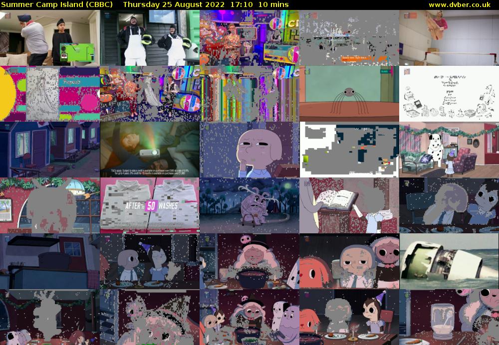 Summer Camp Island (CBBC) Thursday 25 August 2022 17:10 - 17:20