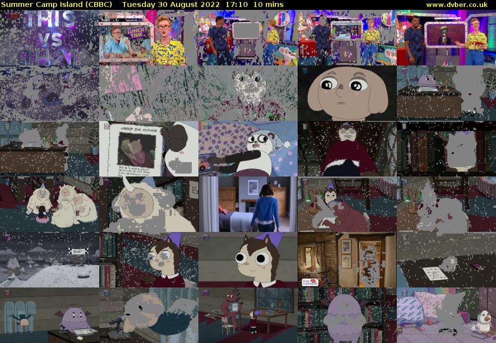Summer Camp Island (CBBC) Tuesday 30 August 2022 17:10 - 17:20