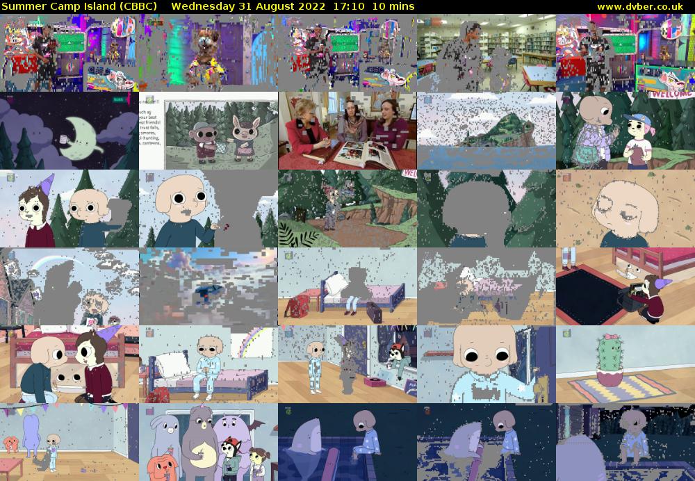 Summer Camp Island (CBBC) Wednesday 31 August 2022 17:10 - 17:20