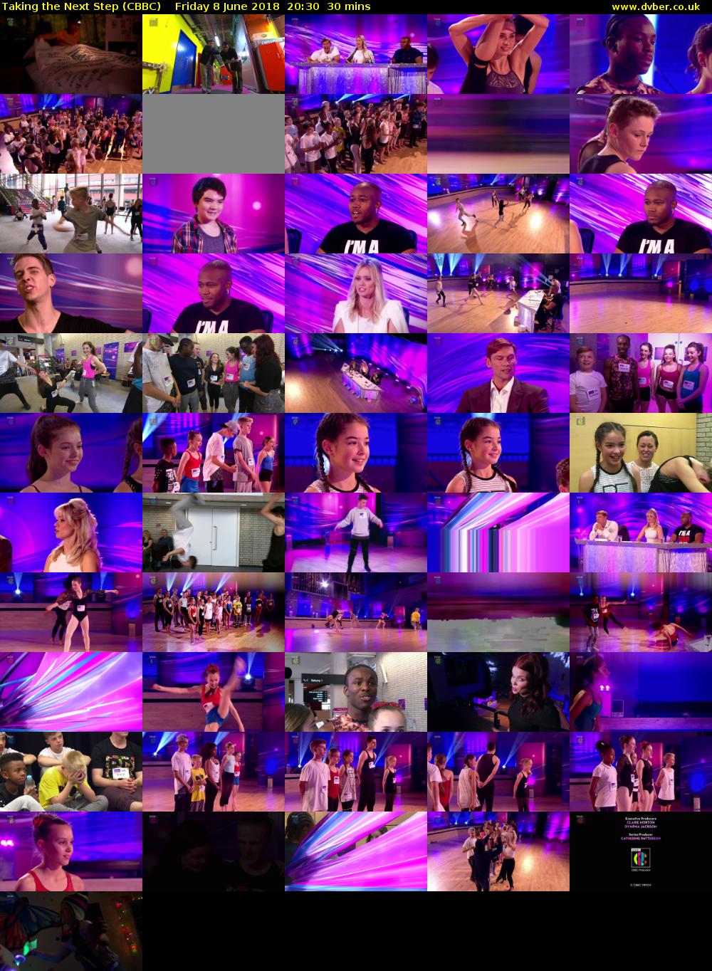 Taking the Next Step (CBBC) Friday 8 June 2018 20:30 - 21:00