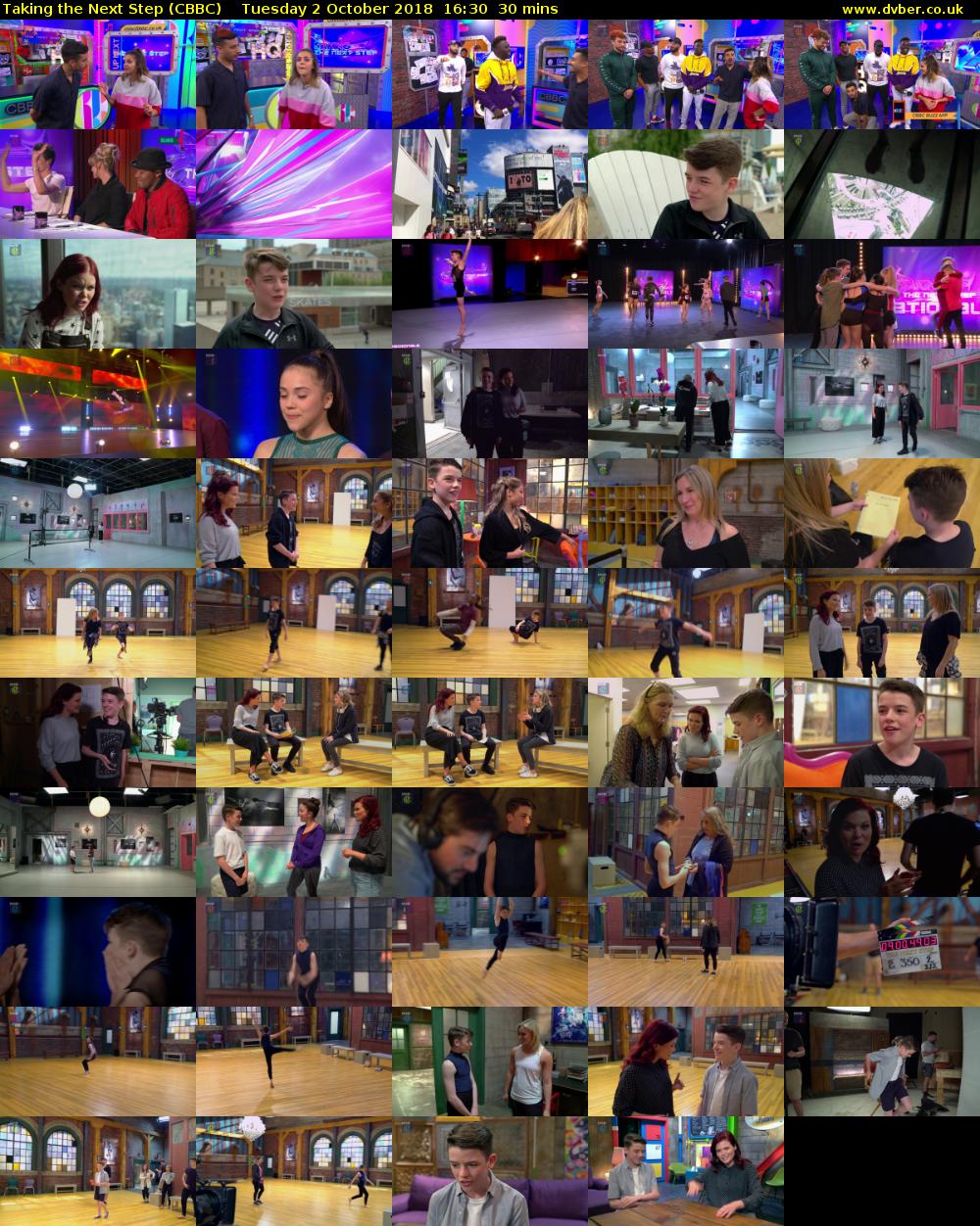 Taking the Next Step (CBBC) Tuesday 2 October 2018 16:30 - 17:00