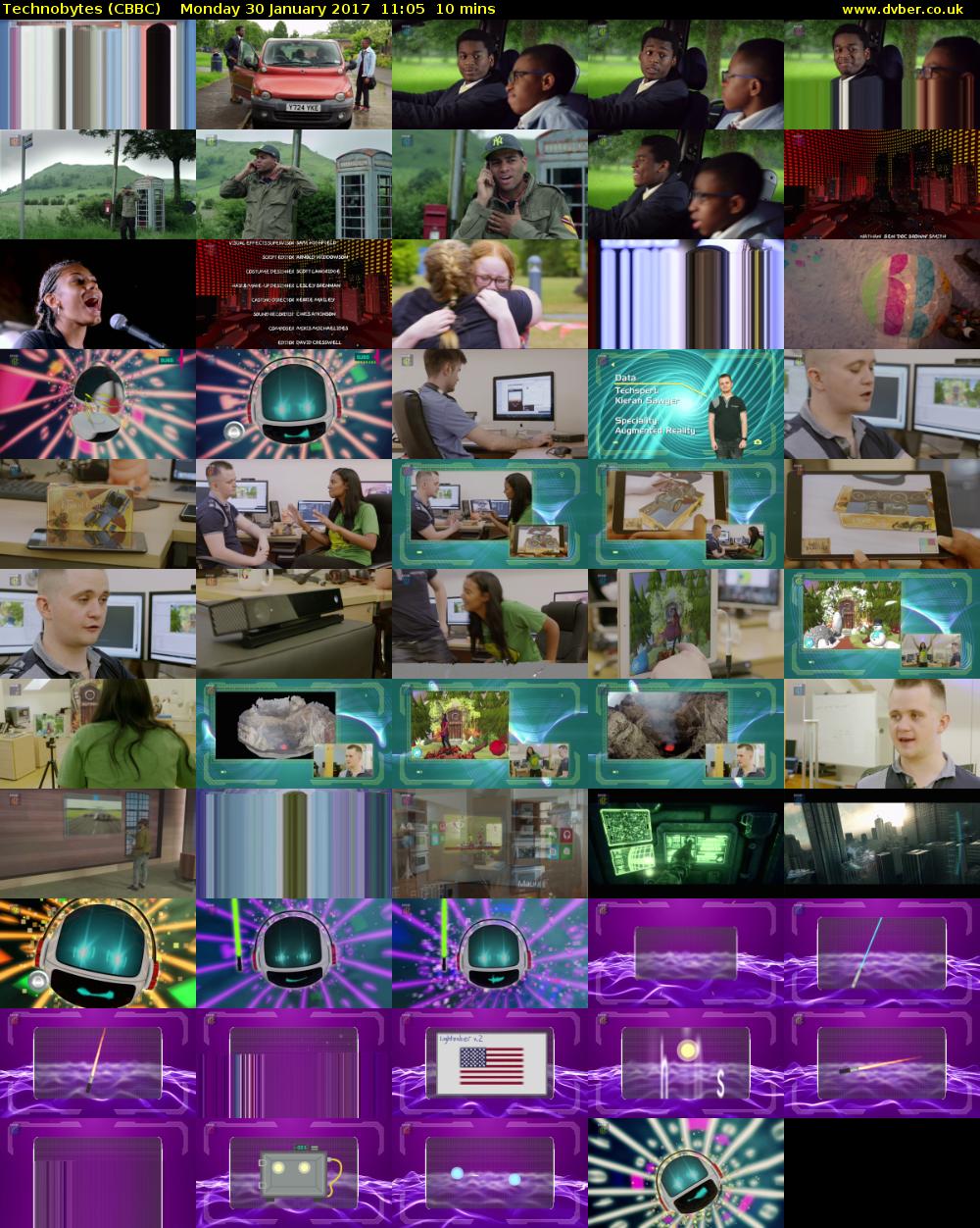 Technobytes (CBBC) Monday 30 January 2017 11:05 - 11:15