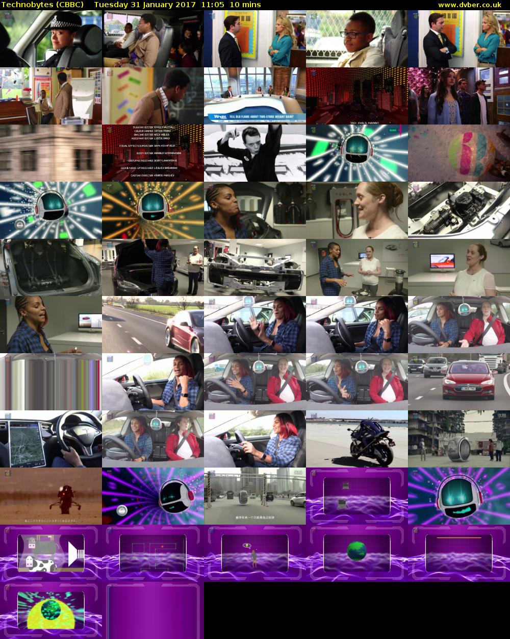Technobytes (CBBC) Tuesday 31 January 2017 11:05 - 11:15