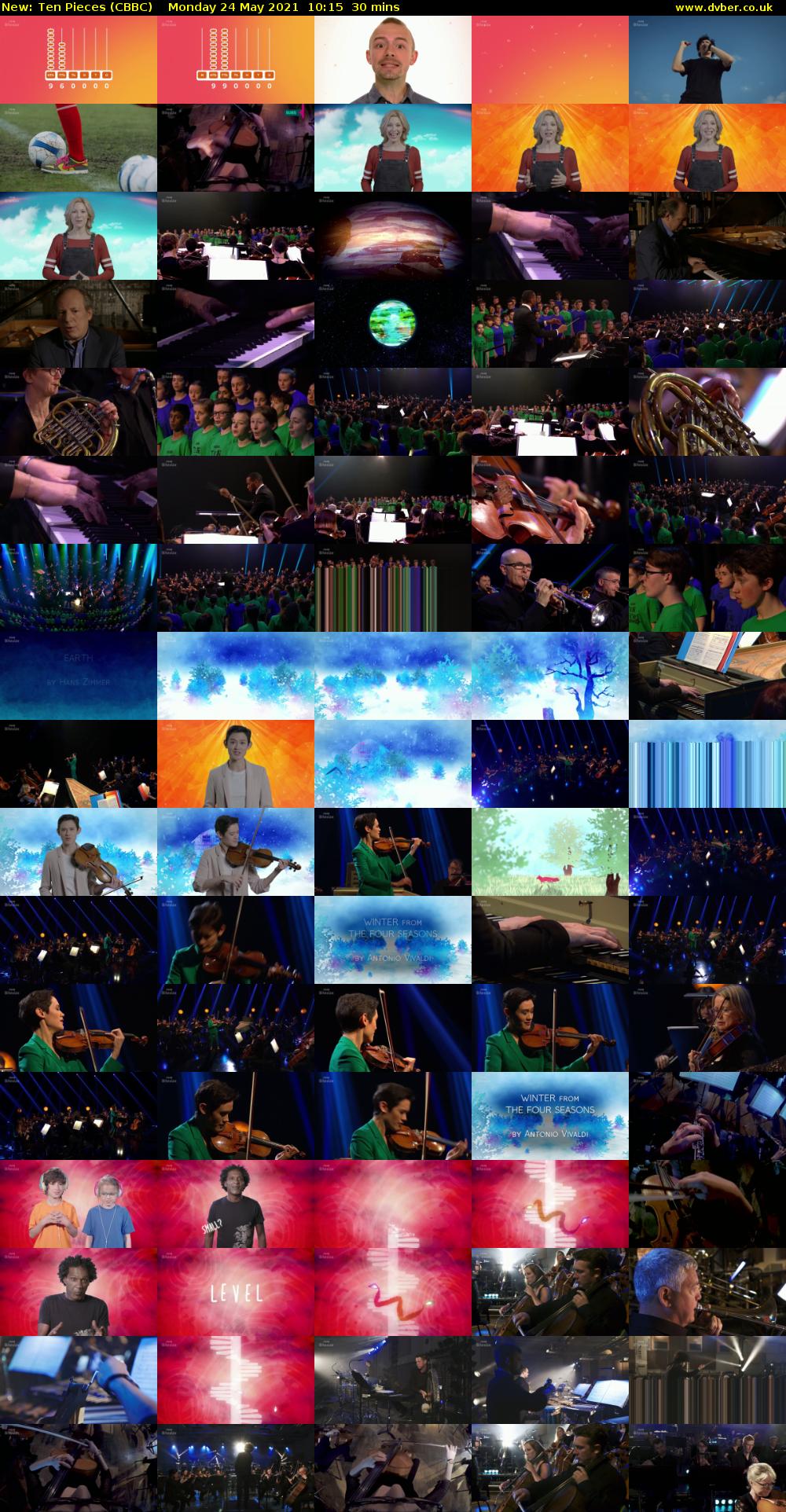 Ten Pieces (CBBC) Monday 24 May 2021 10:15 - 10:45