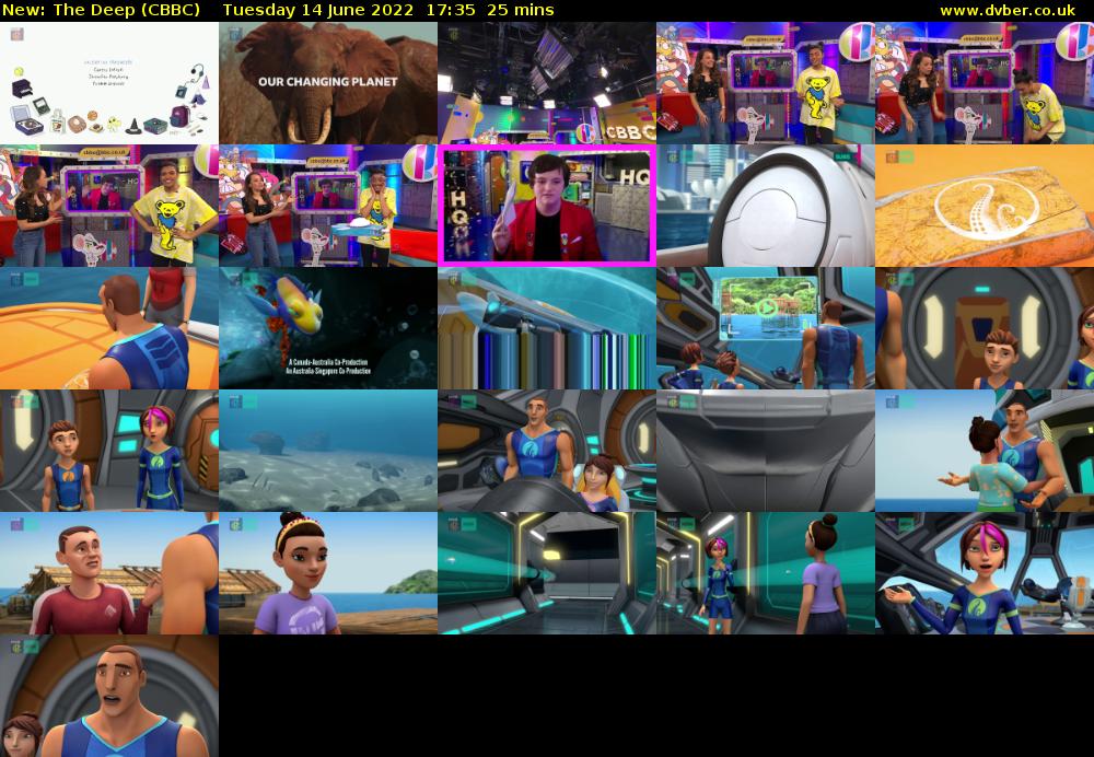 The Deep (CBBC) Tuesday 14 June 2022 17:35 - 18:00