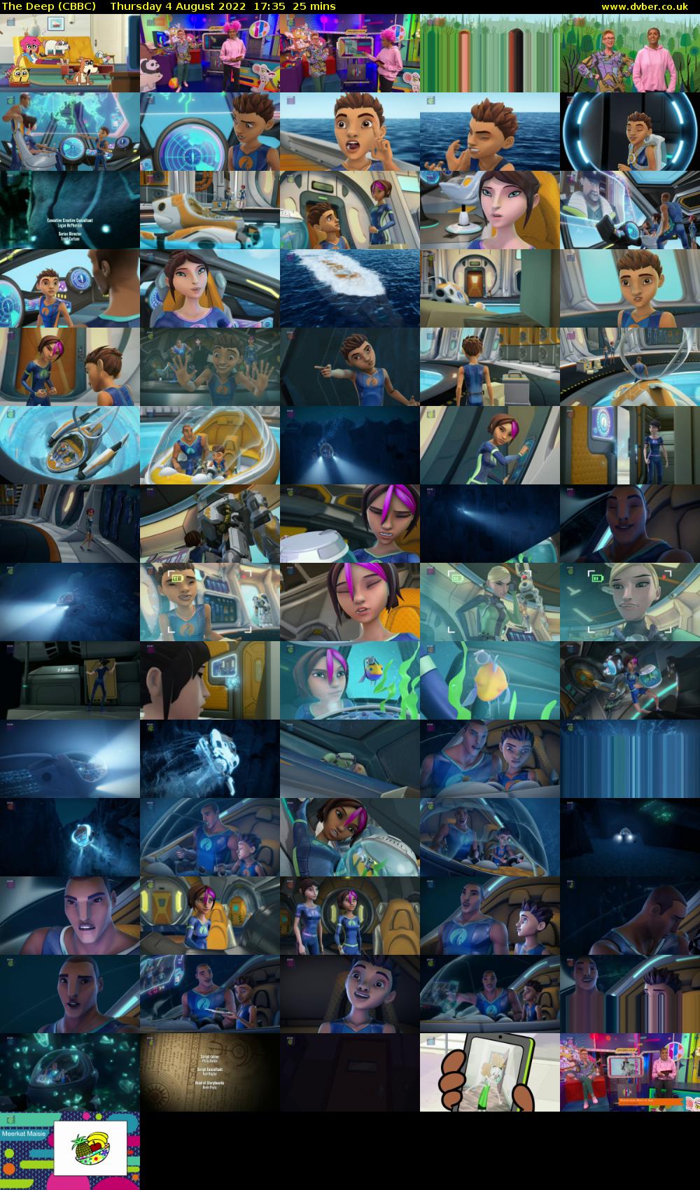 The Deep (CBBC) Thursday 4 August 2022 17:35 - 18:00