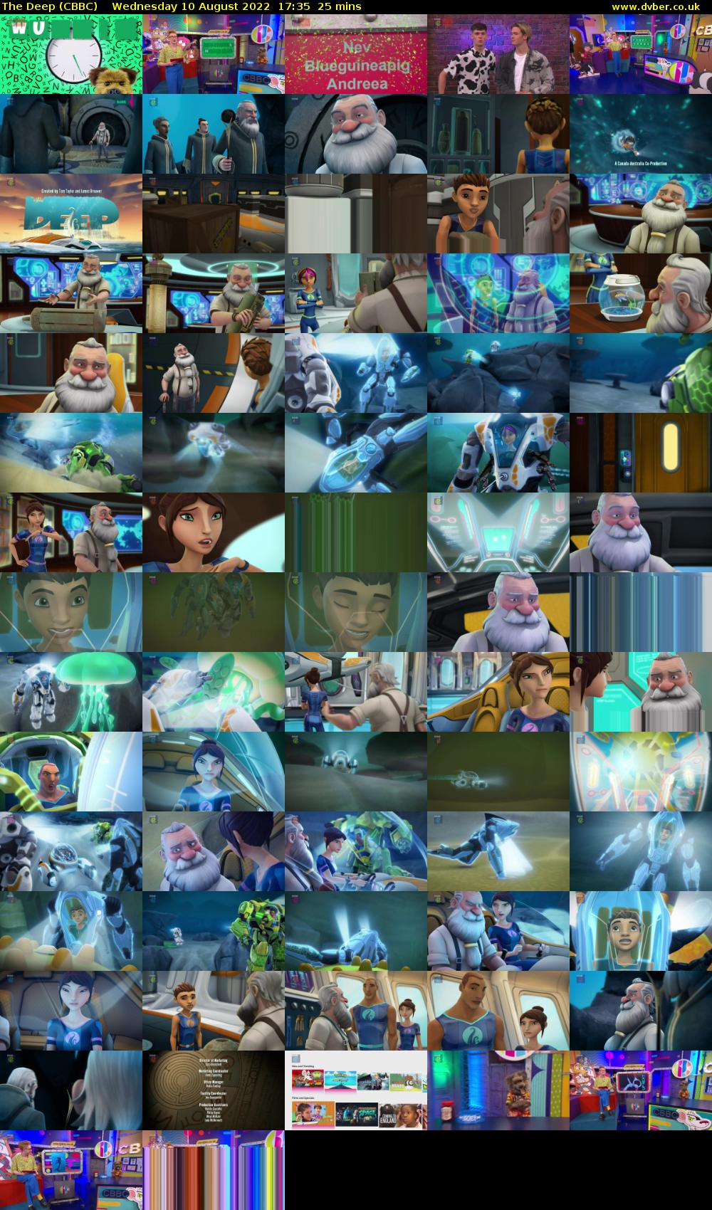 The Deep (CBBC) Wednesday 10 August 2022 17:35 - 18:00