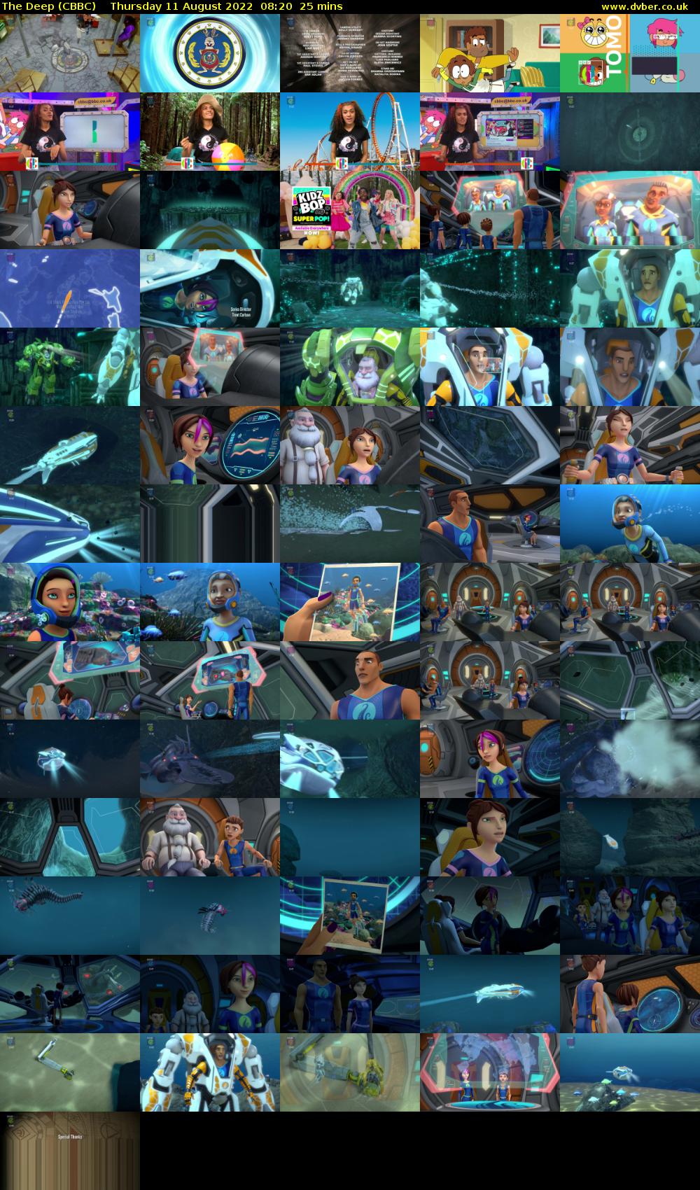 The Deep (CBBC) Thursday 11 August 2022 08:20 - 08:45