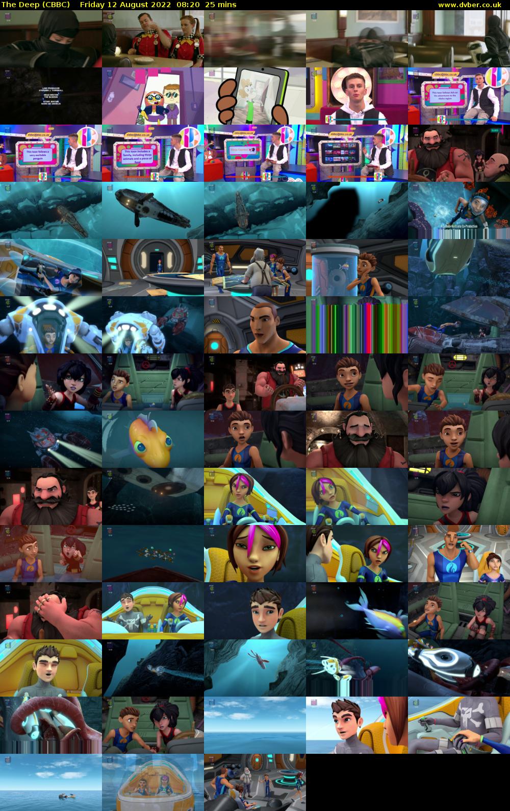 The Deep (CBBC) Friday 12 August 2022 08:20 - 08:45