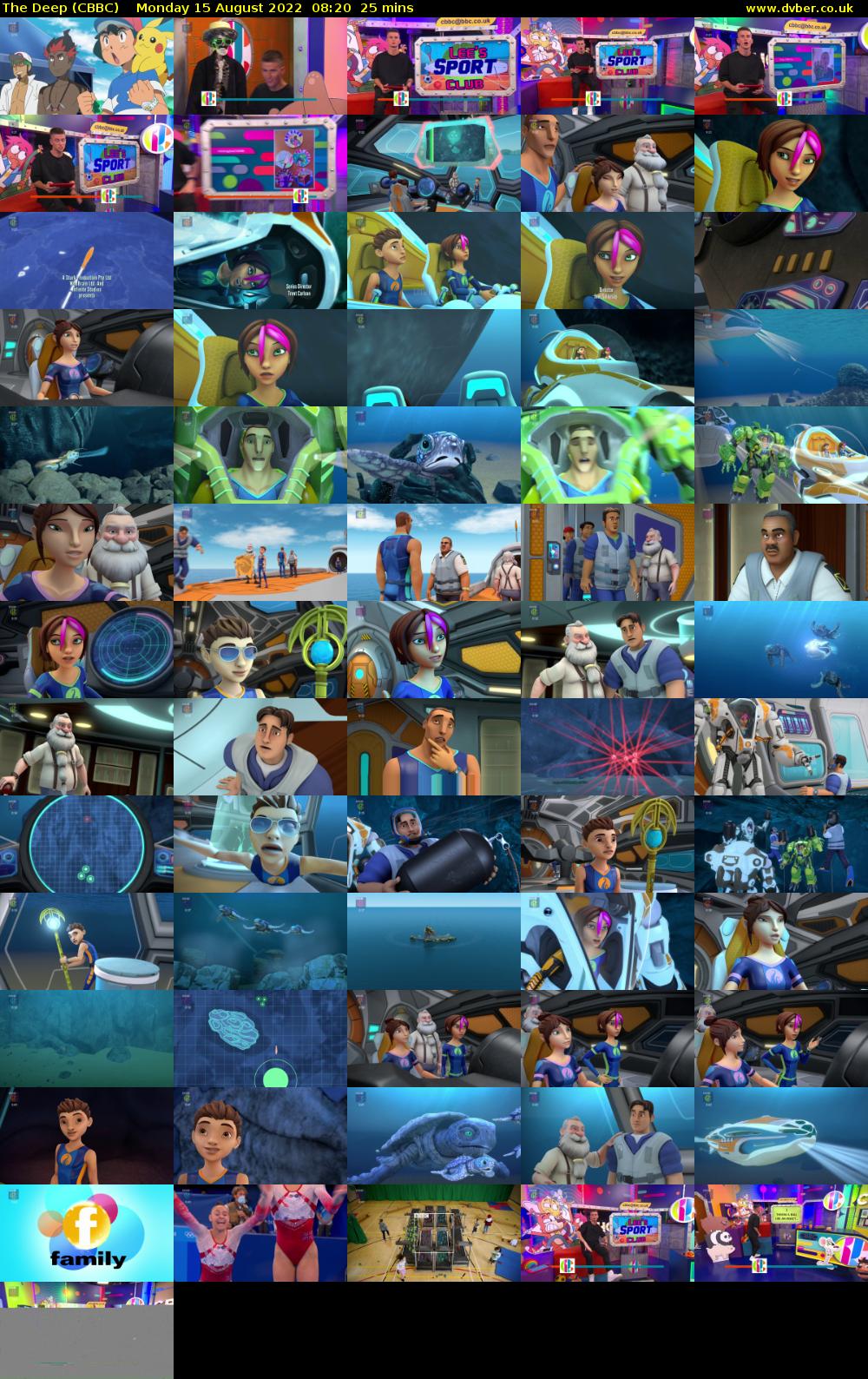 The Deep (CBBC) Monday 15 August 2022 08:20 - 08:45