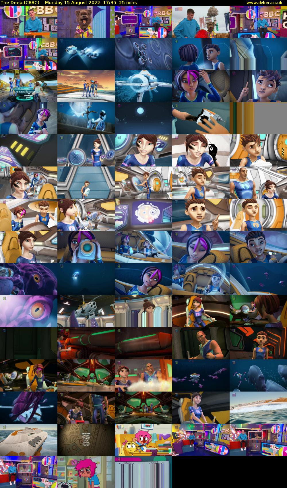 The Deep (CBBC) Monday 15 August 2022 17:35 - 18:00