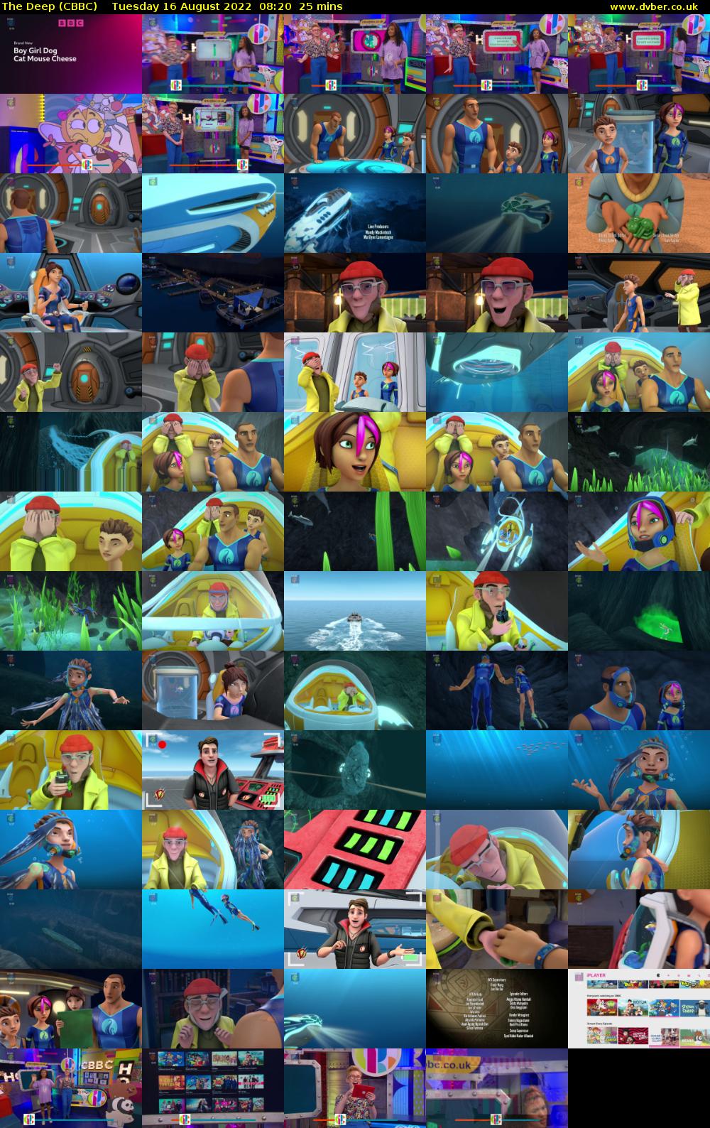 The Deep (CBBC) Tuesday 16 August 2022 08:20 - 08:45