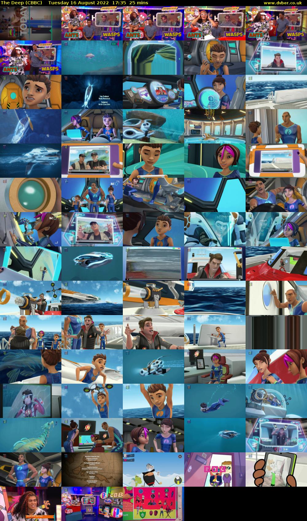The Deep (CBBC) Tuesday 16 August 2022 17:35 - 18:00