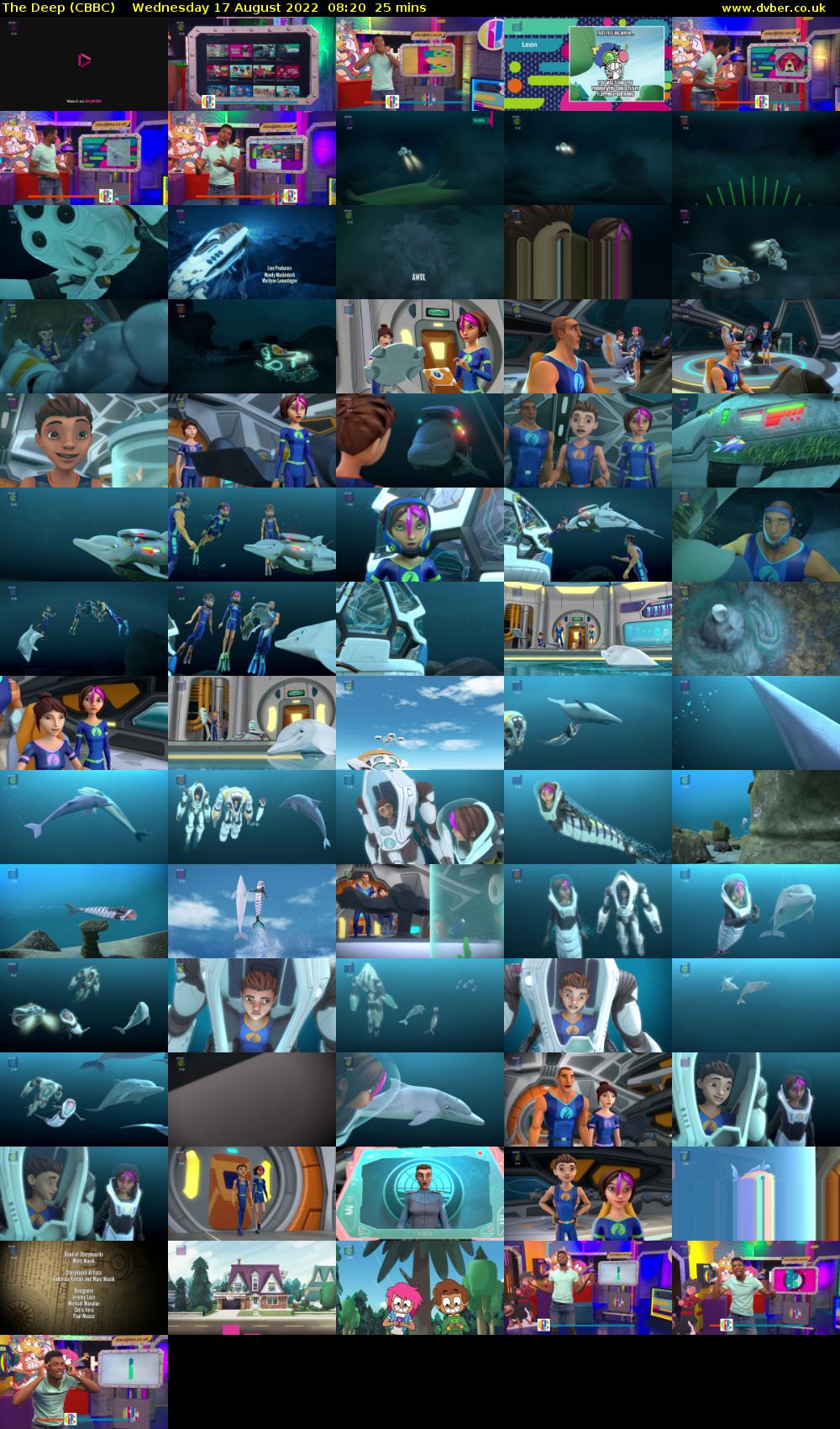 The Deep (CBBC) Wednesday 17 August 2022 08:20 - 08:45