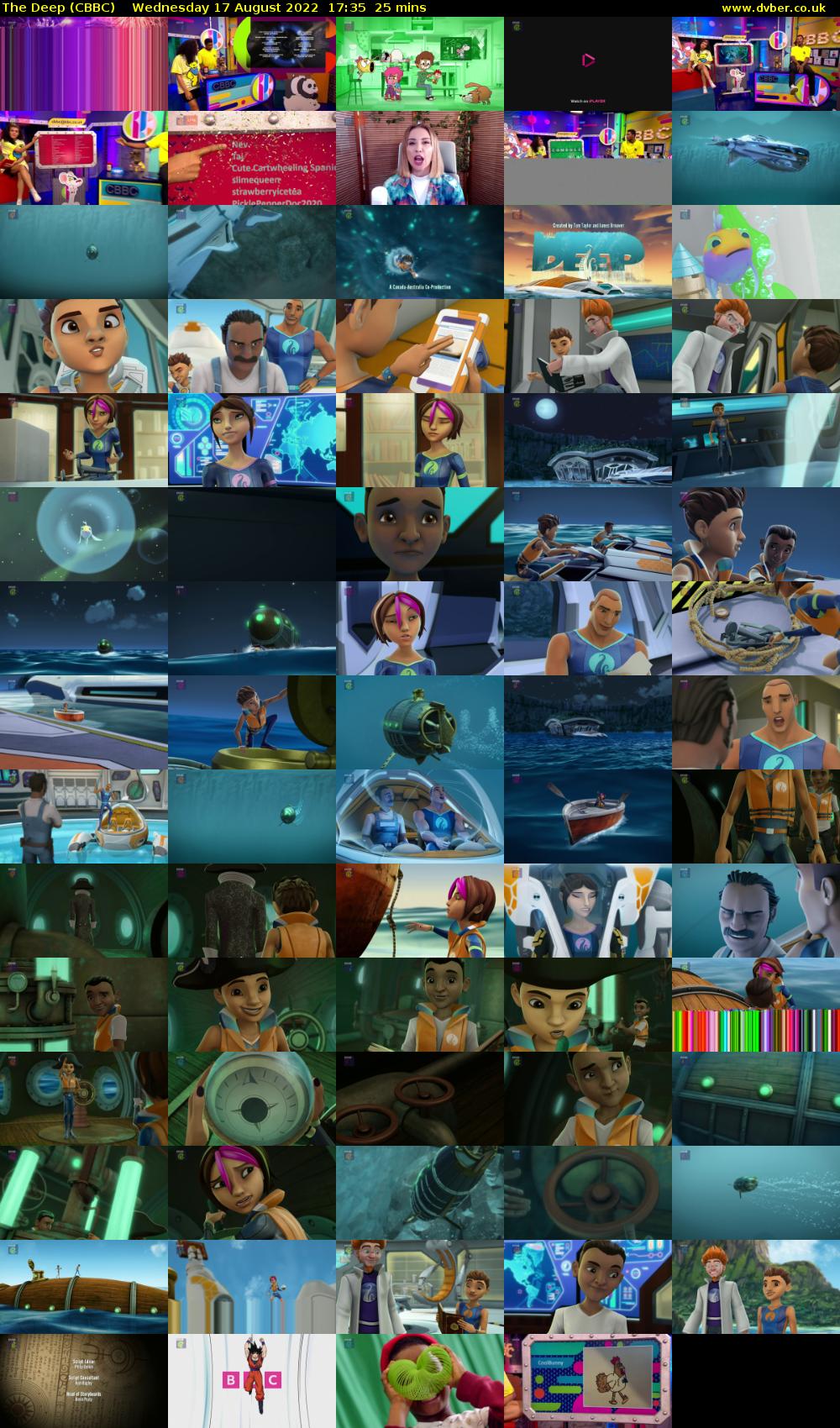 The Deep (CBBC) Wednesday 17 August 2022 17:35 - 18:00