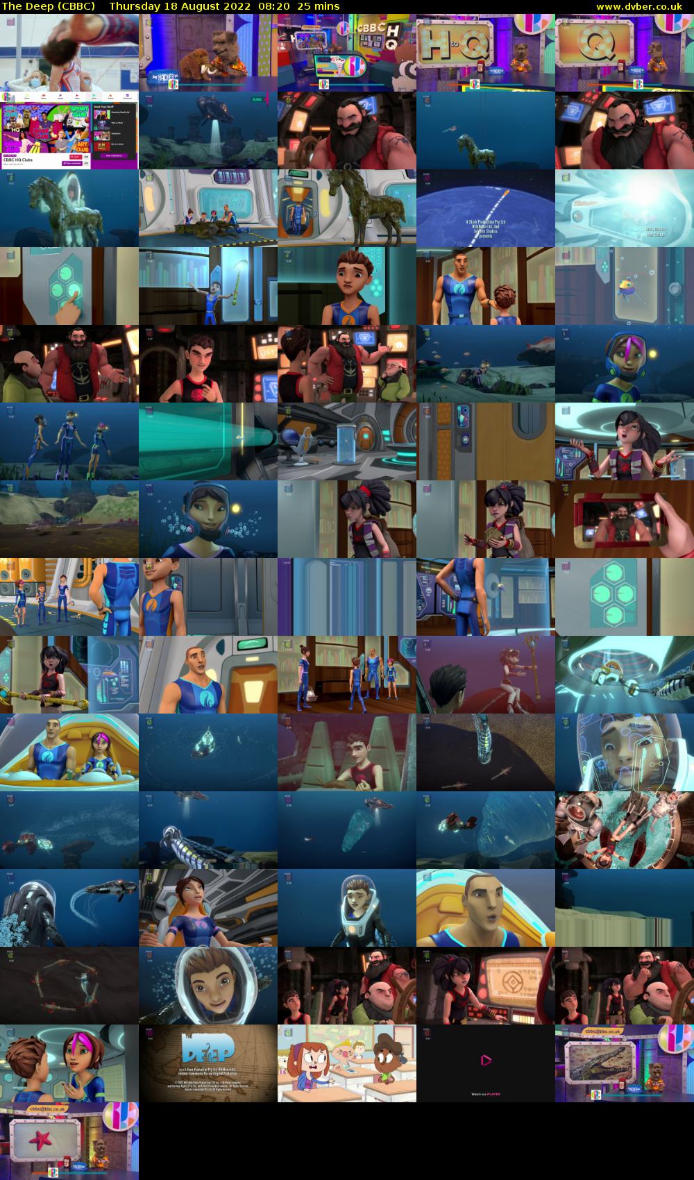The Deep (CBBC) Thursday 18 August 2022 08:20 - 08:45