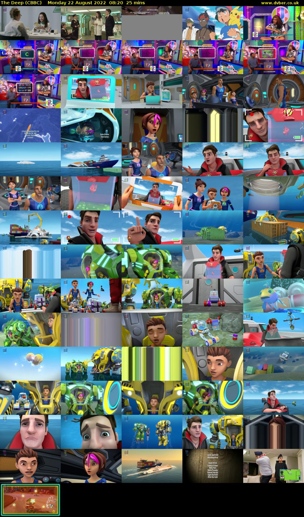 The Deep (CBBC) Monday 22 August 2022 08:20 - 08:45