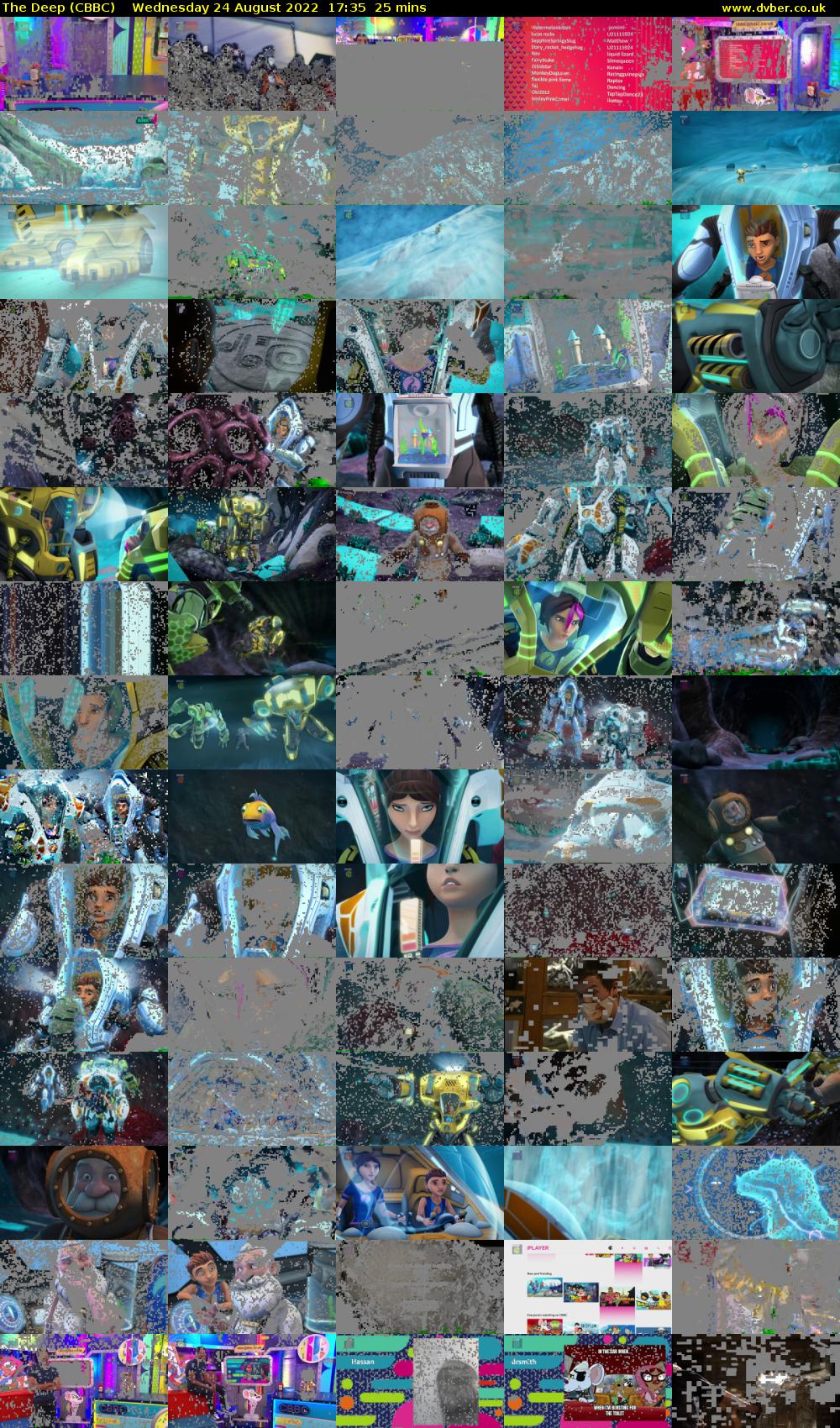 The Deep (CBBC) Wednesday 24 August 2022 17:35 - 18:00