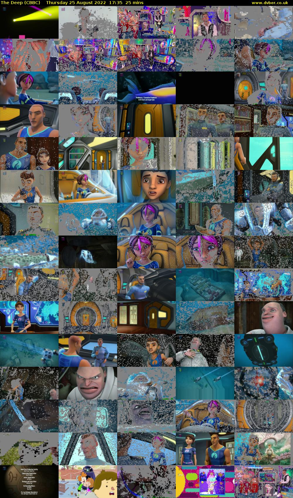 The Deep (CBBC) Thursday 25 August 2022 17:35 - 18:00