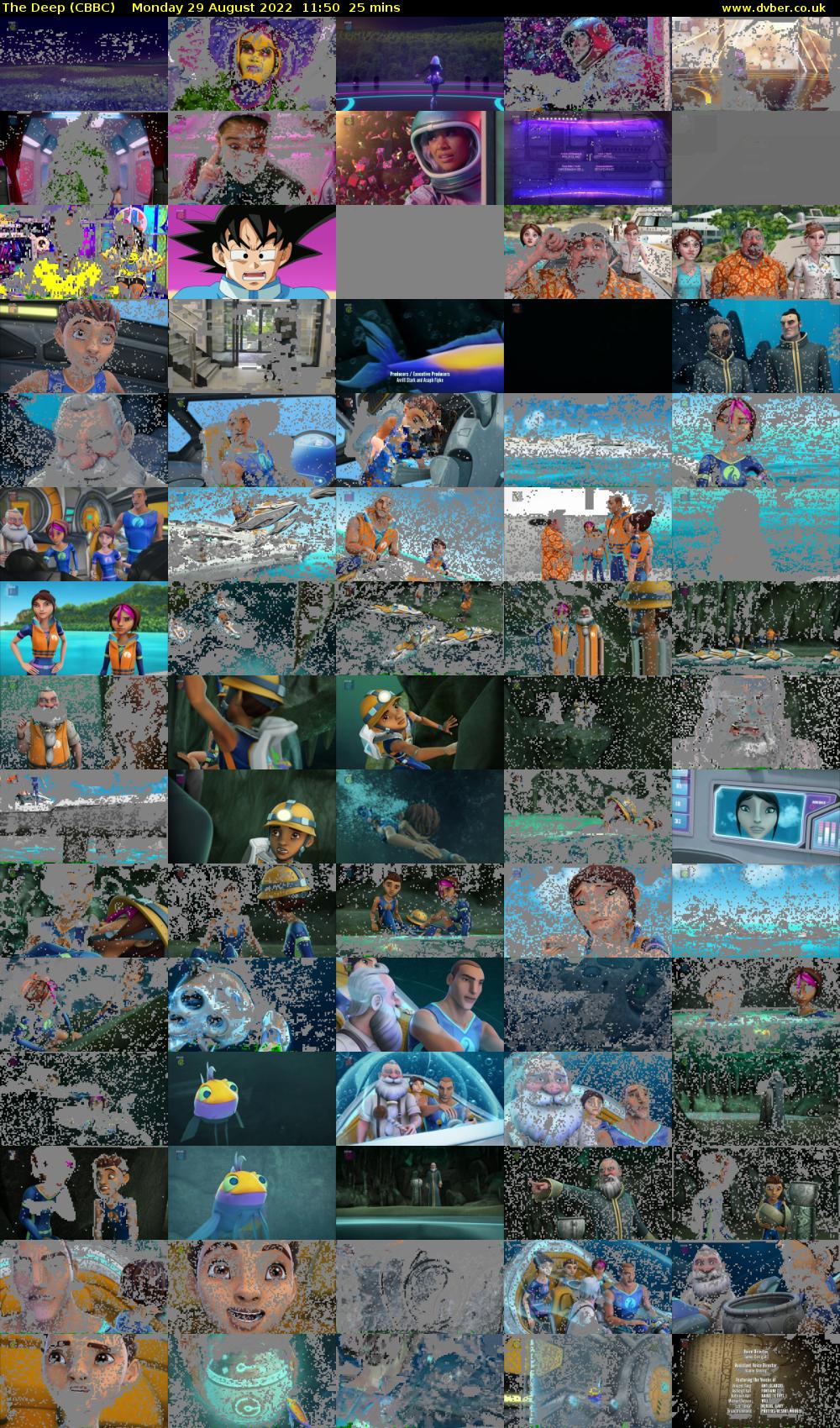 The Deep (CBBC) Monday 29 August 2022 11:50 - 12:15