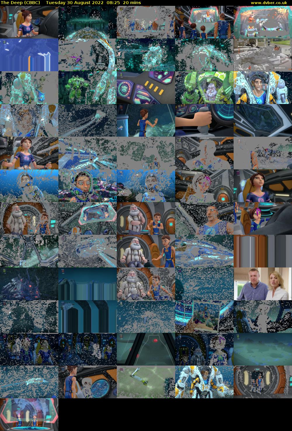 The Deep (CBBC) Tuesday 30 August 2022 08:25 - 08:45