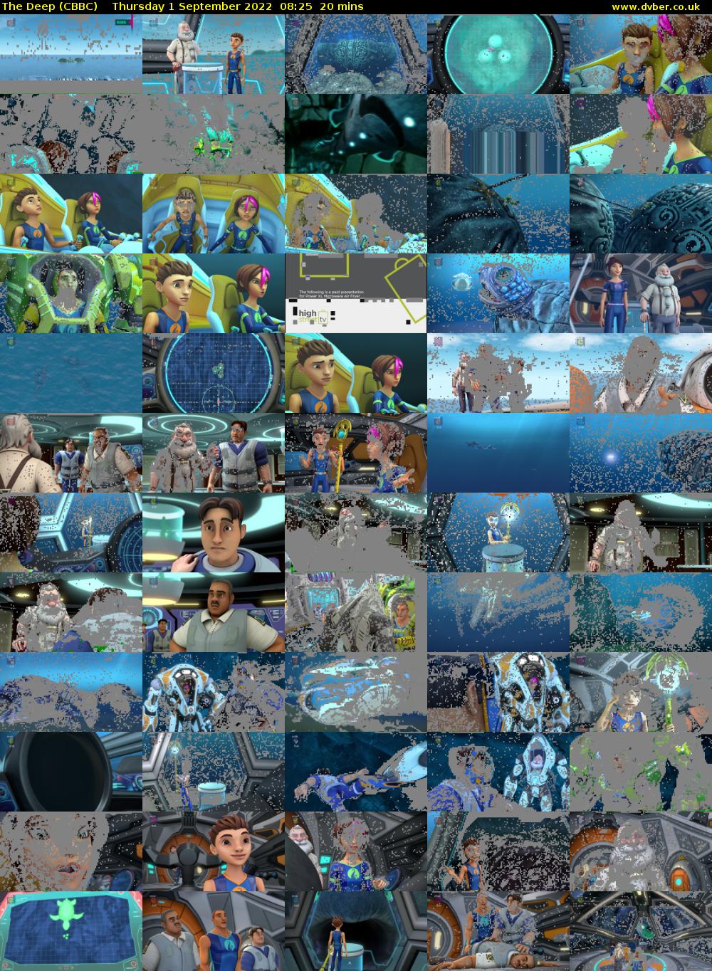 The Deep (CBBC) Thursday 1 September 2022 08:25 - 08:45
