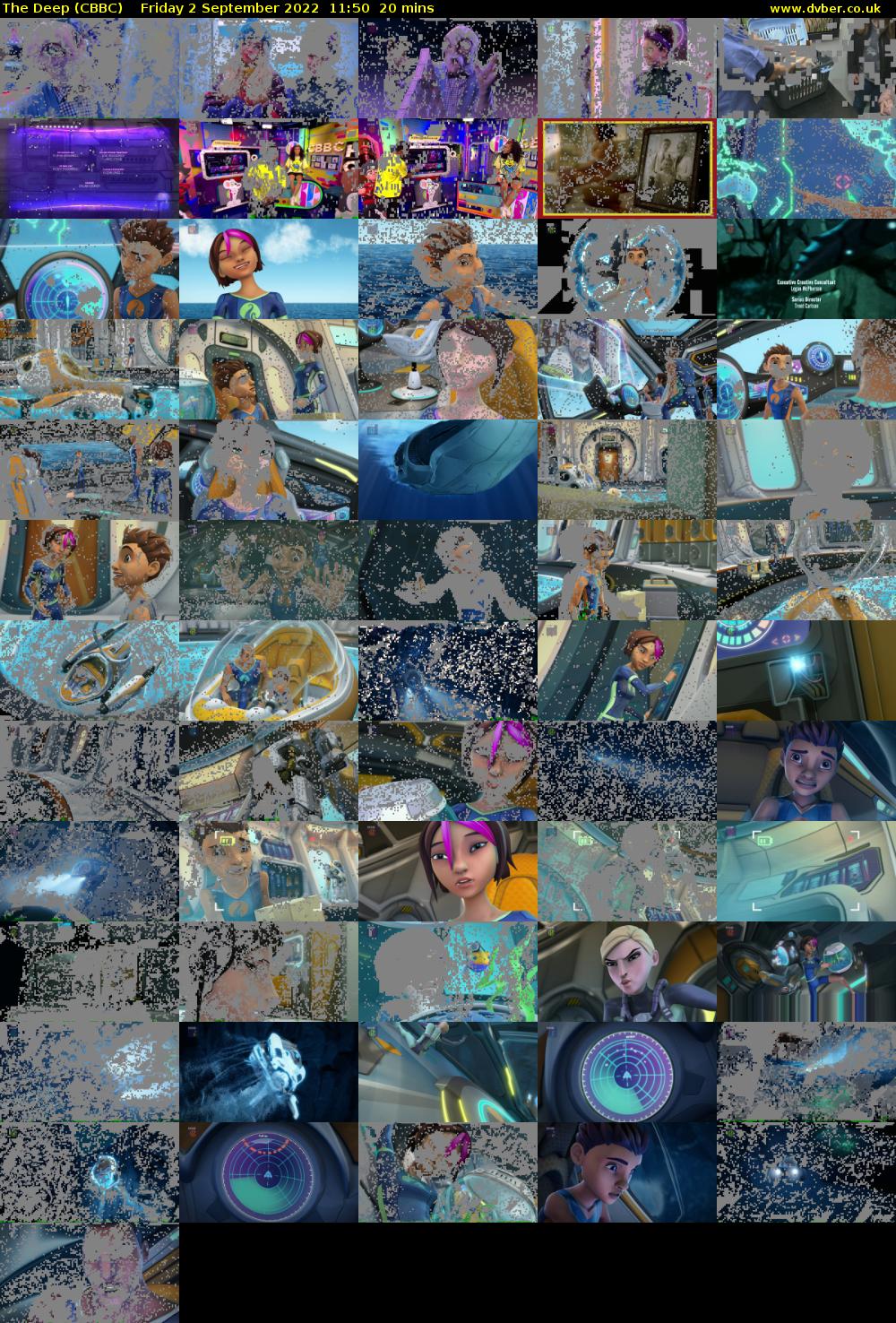 The Deep (CBBC) Friday 2 September 2022 11:50 - 12:10